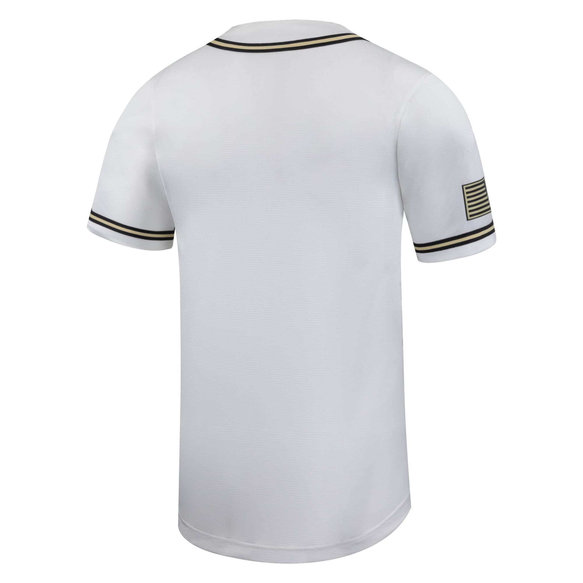 Army Black Knights Replica Baseball Jersey - White - angle 5