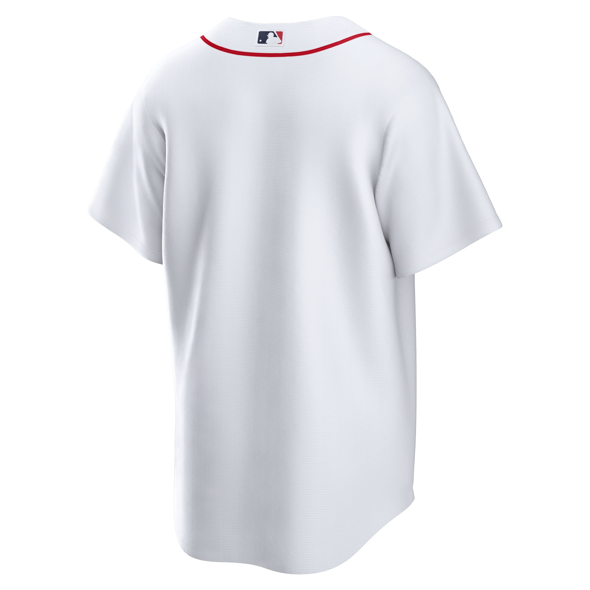 Boston Red Sox Home Blank Replica Jersey - White - angle 5