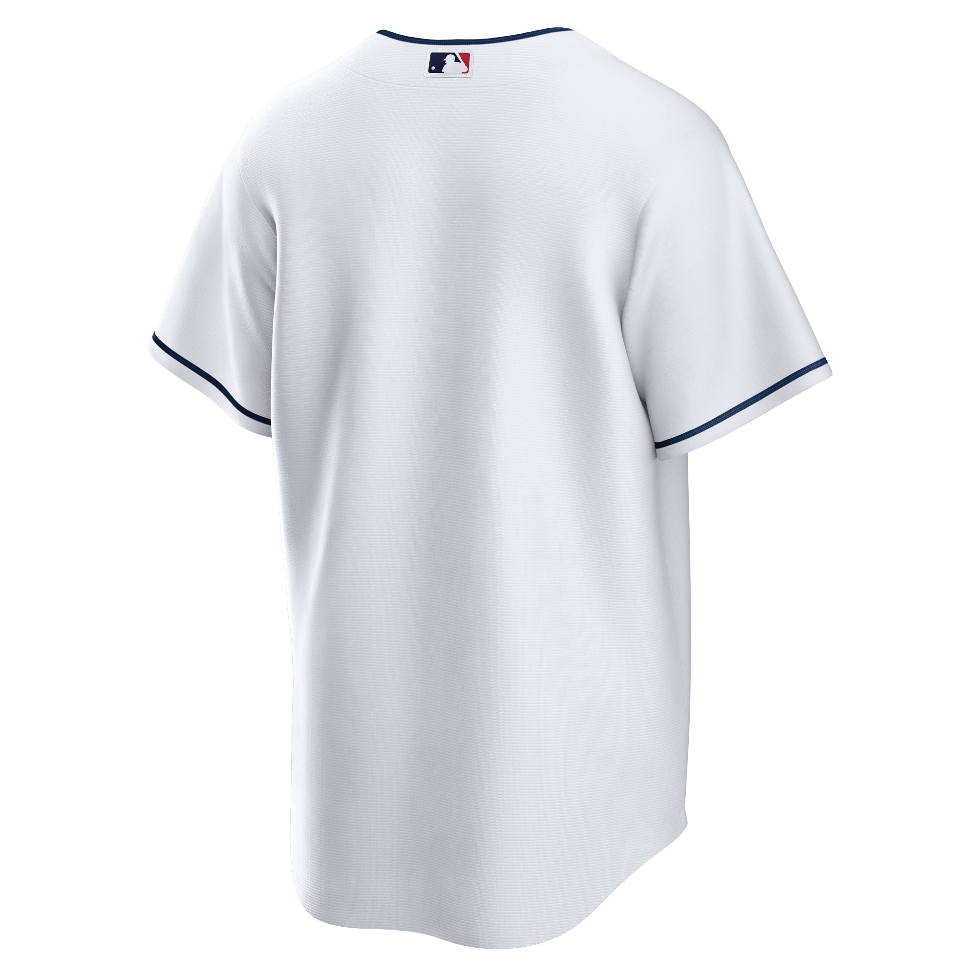 Cleveland Guardians Home Blank Replica Jersey - White - angle 5
