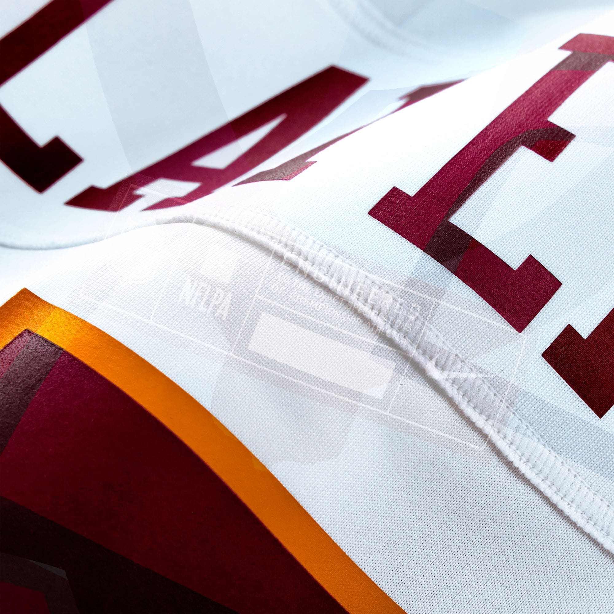 Washington Commanders Game Super Bowl Era Custom Jersey - White - angle 9