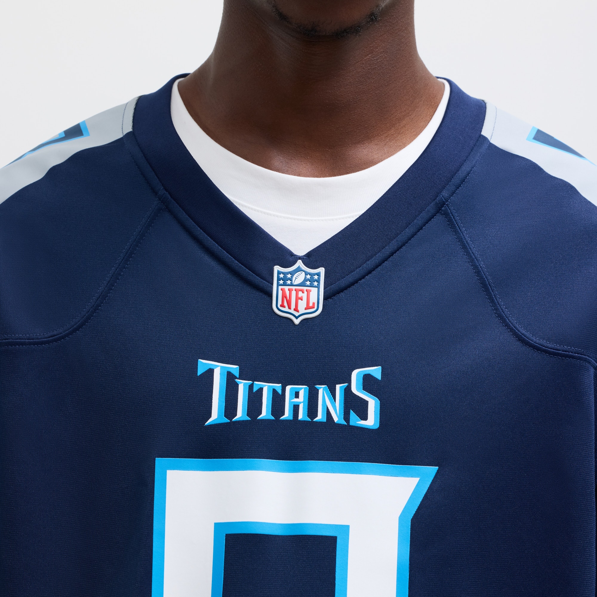 Will Levis Tennessee Titans Game Jersey - Navy - angle 9