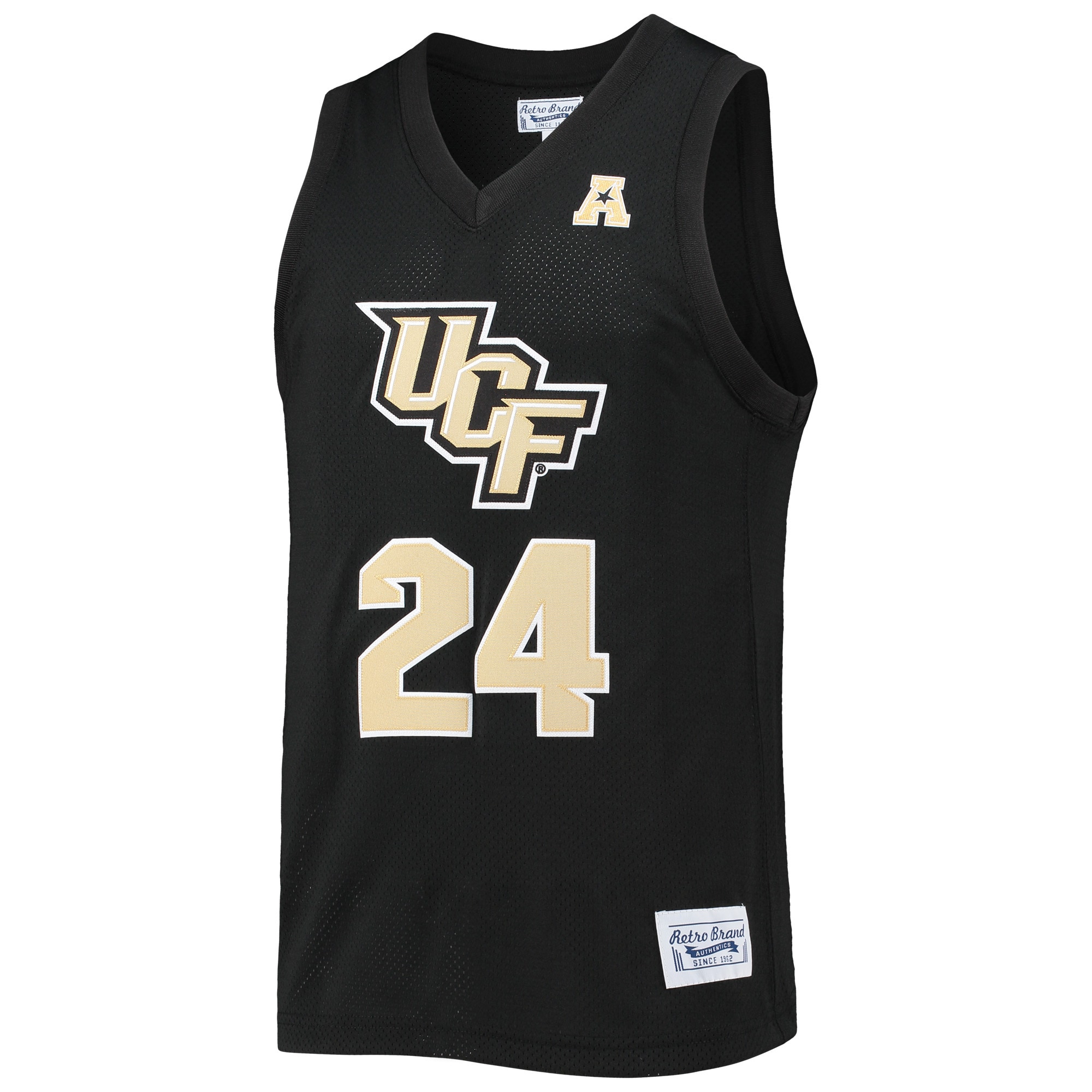 Tacko Fall UCF Knights Original Retro Brand Alumni Commemorative Classic Basketball Jersey - Black - angle 2