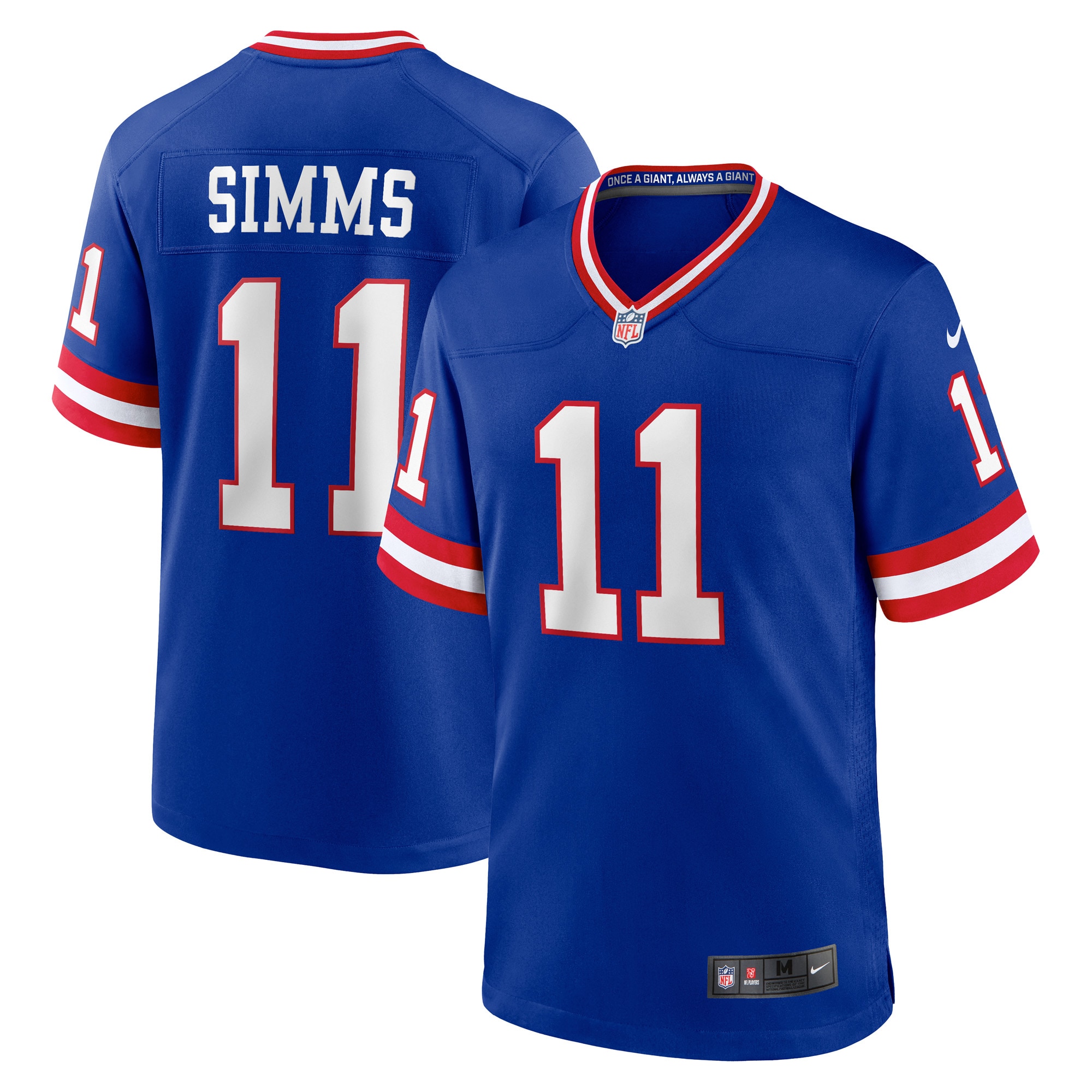 Phil Simms New York Giants Alternate NFL Jersey | FanWearStyle
