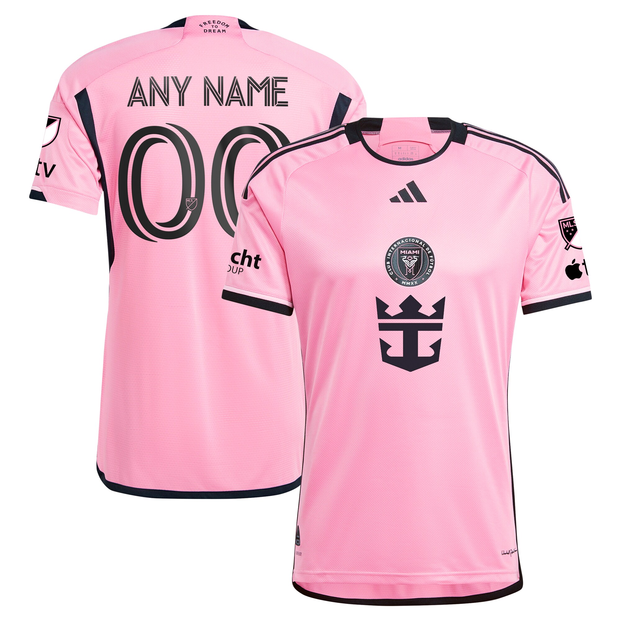 Inter Miami CF 2024 2getherness Custom Jersey - Pink - angle 2