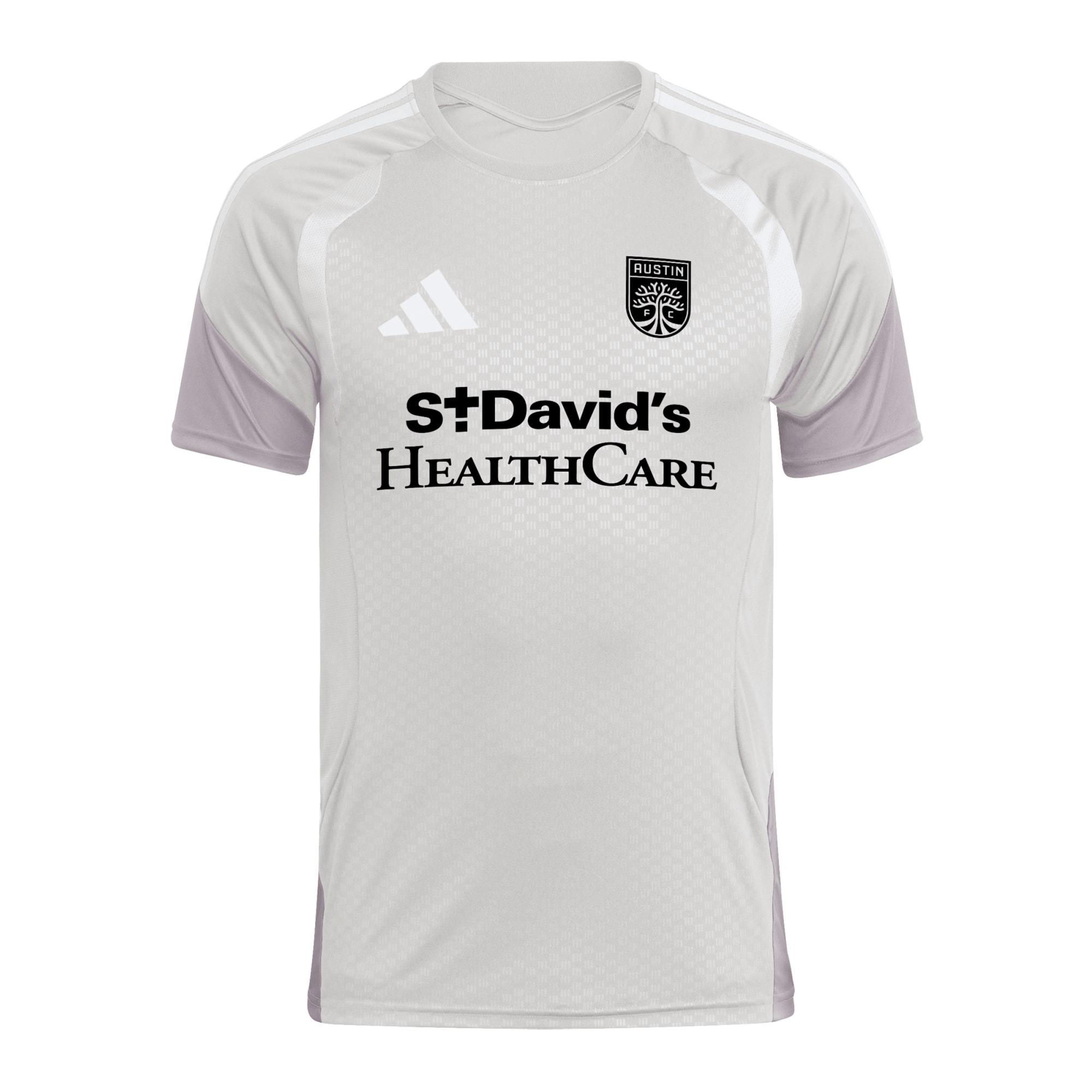 Austin FC 2026 Competition Training Jersey - Silver - angle 2