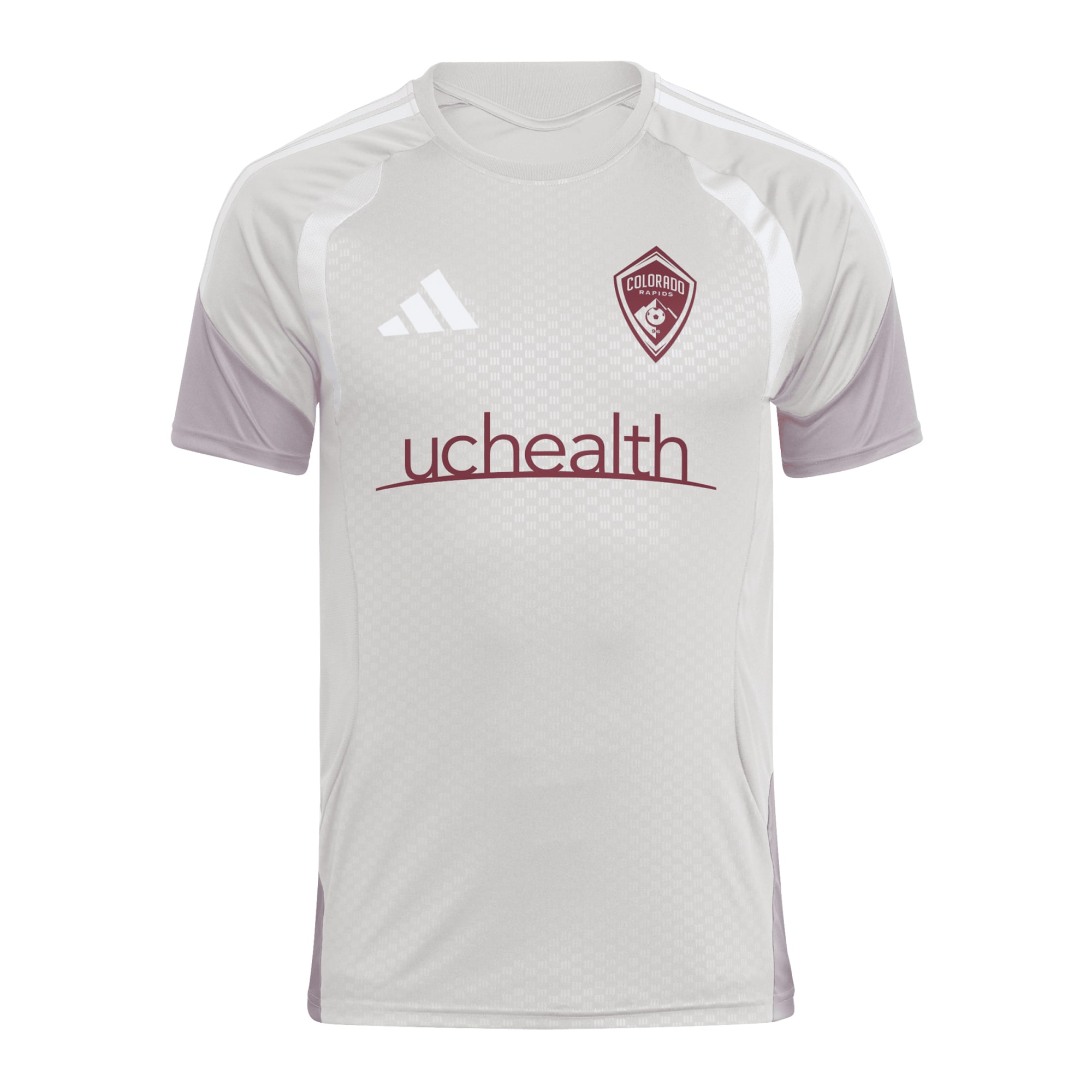 Colorado Rapids 2026 Competition Training Jersey - Silver - angle 2