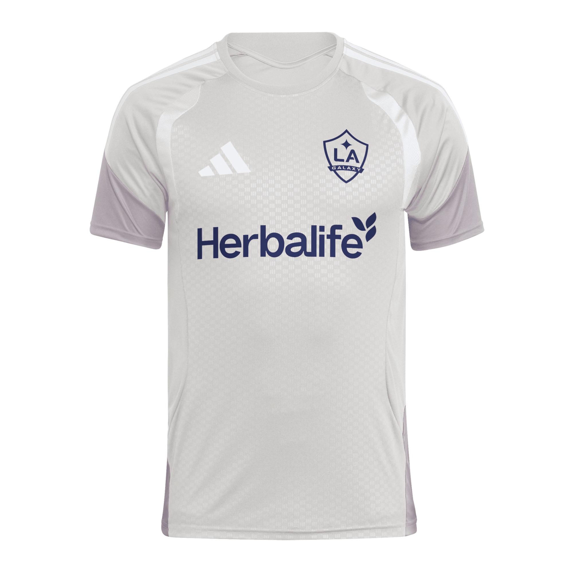 LA Galaxy 2026 Competition Training Jersey - Silver - angle 2