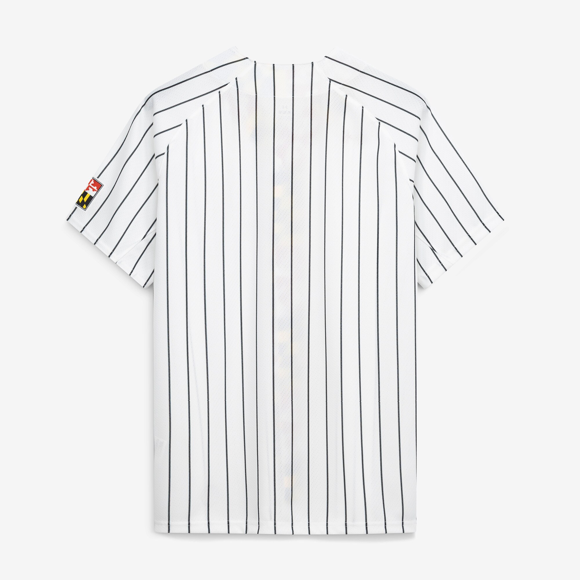 Maryland Terrapins Replica Baseball Jersey - White - angle 2