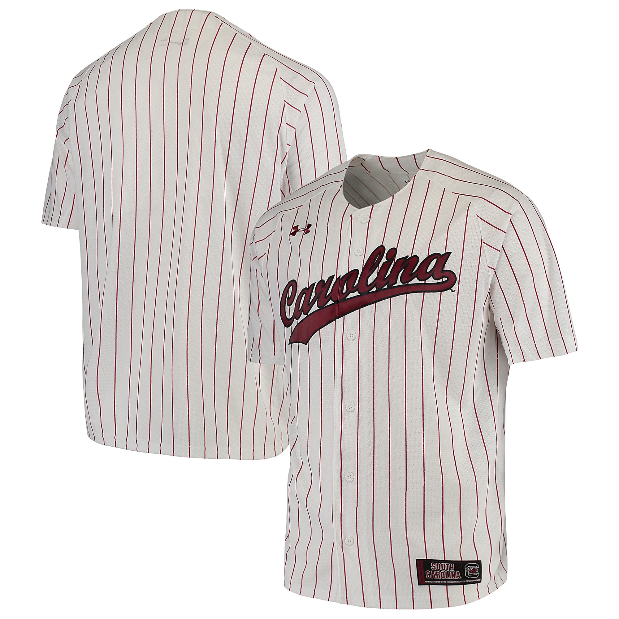 South Carolina Gamecocks MLB Jersey - White | FanWearStyle