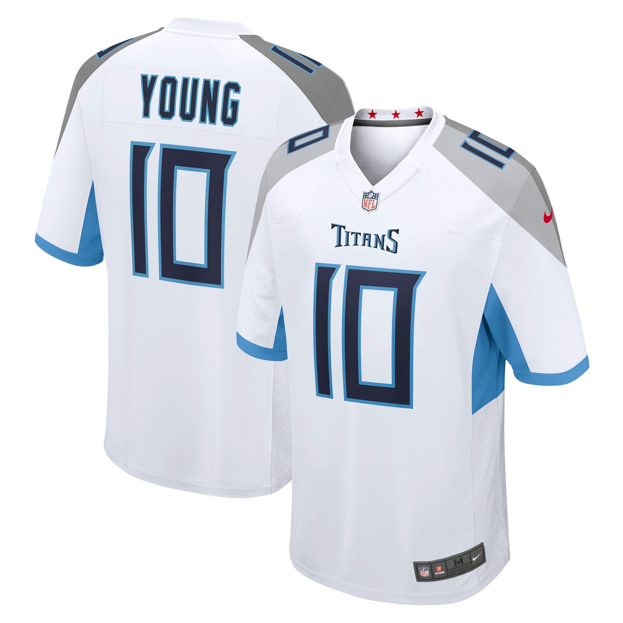 Vince Young Tennessee Titans NFL Jersey - White | FanWearStyle
