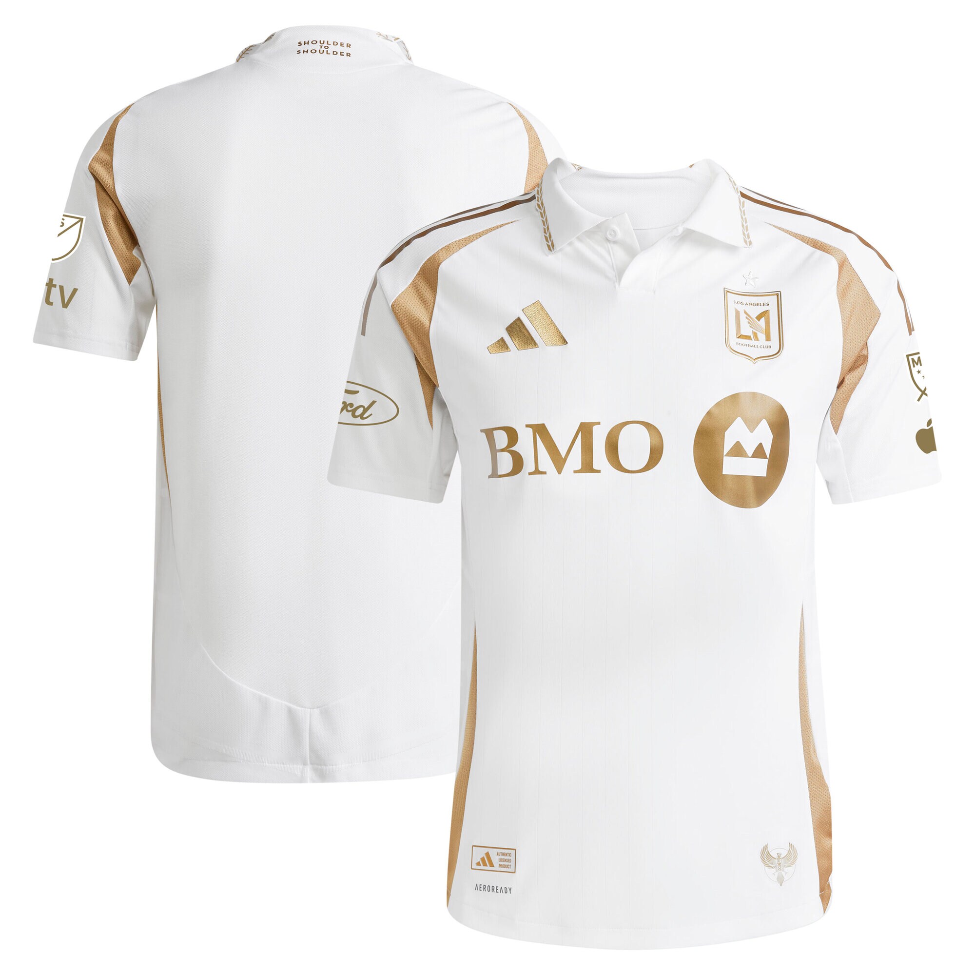 LAFC 2025 Secondary Jersey - White - angle 2