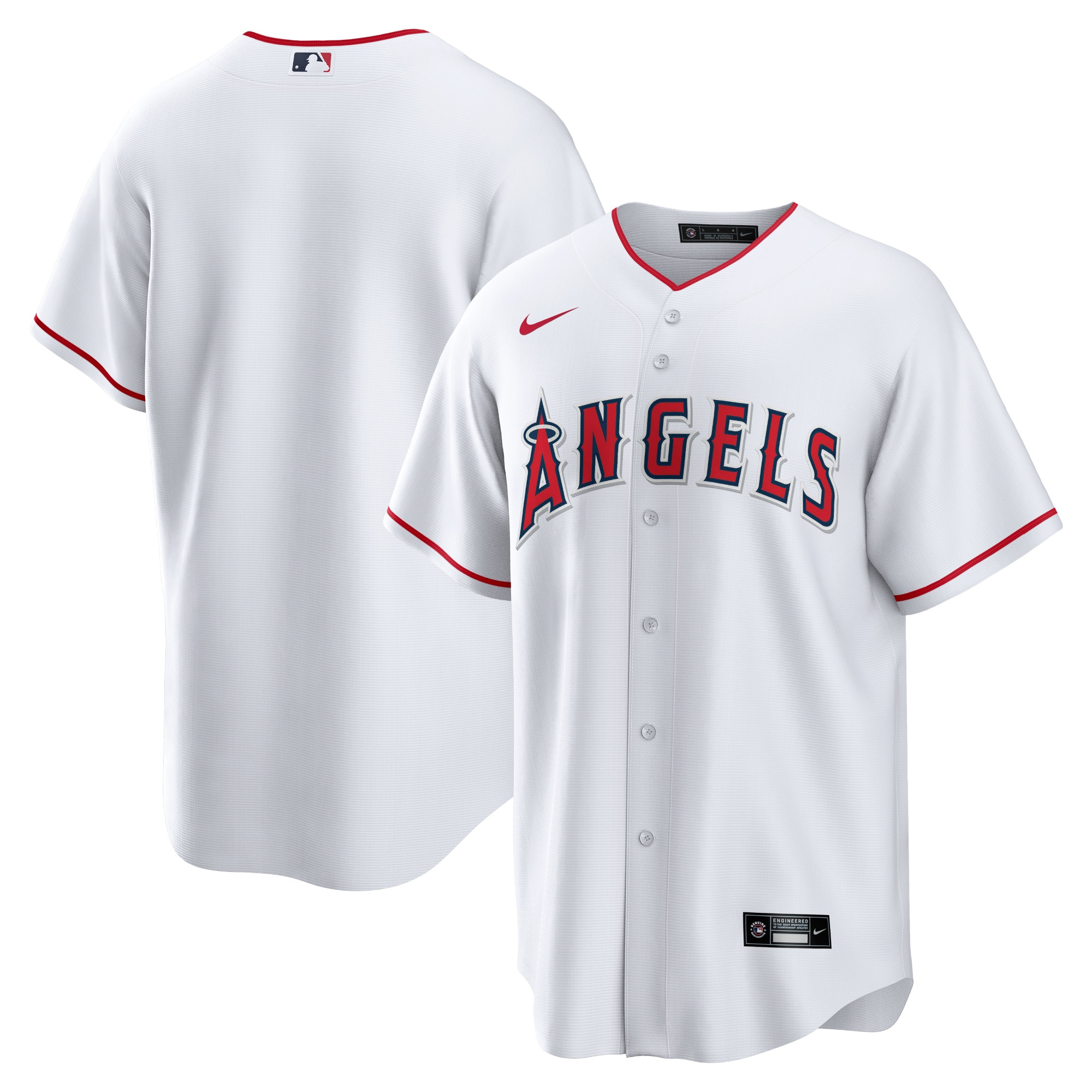 Los Angeles Angels Home MLB Jersey - White | FanWearStyle