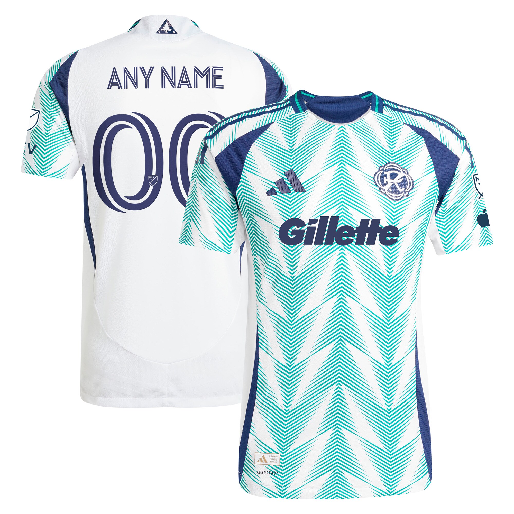 New England Revolution 2025 Eastern White Pine x Flag of New England Custom Jersey - White - angle 2