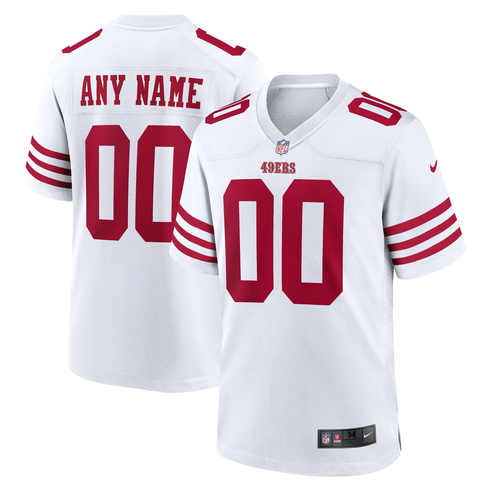 San Francisco 49ers NFL Jersey - White | FanWearStyle