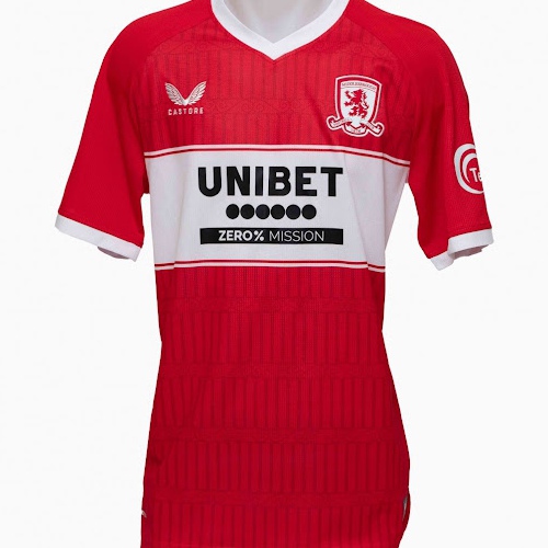 Castore Middlesbrough Kits Released No More Erreà 25 26 Home Away Kit &