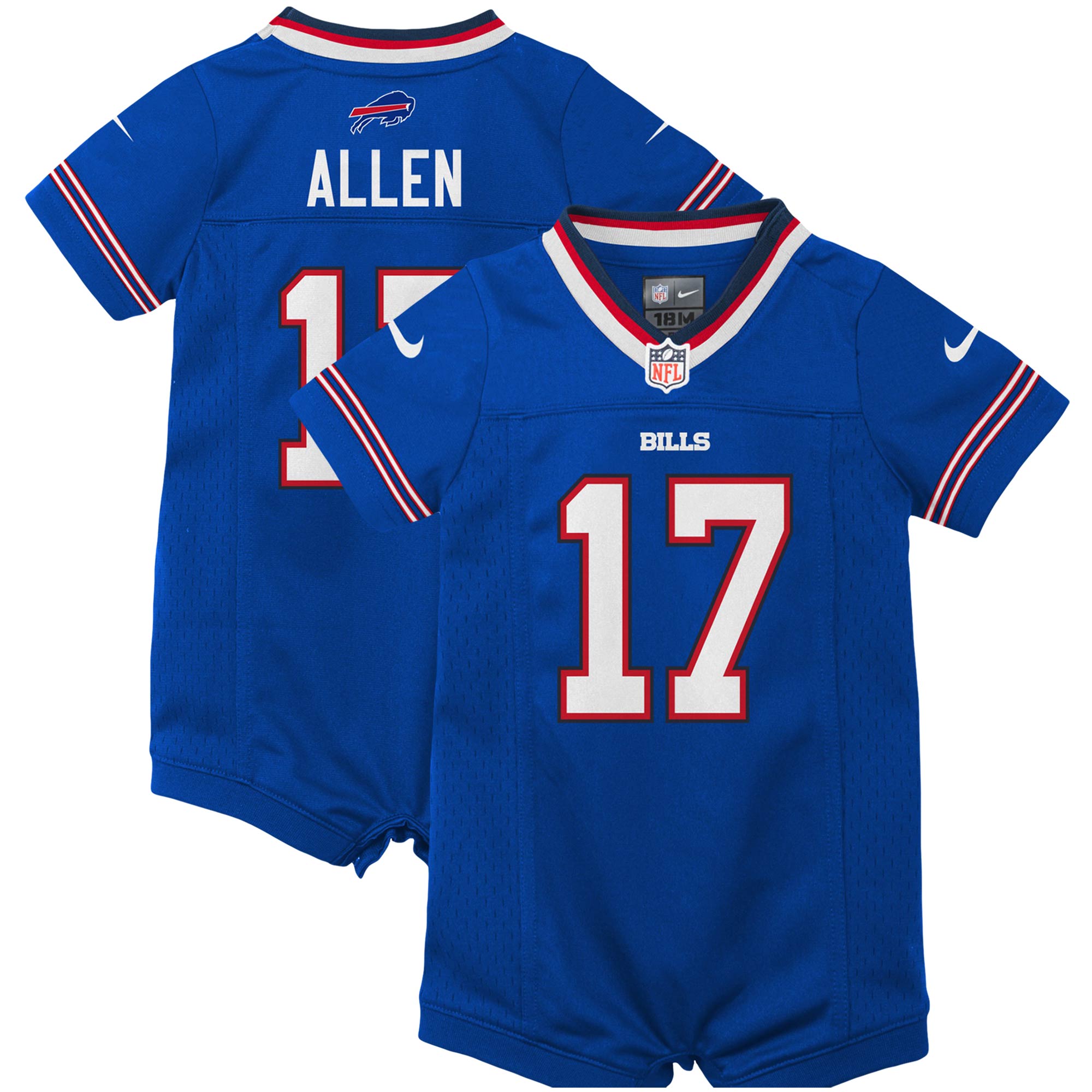 Josh Allen #17 Buffalo Bills NFL Jersey | FanWearStyle