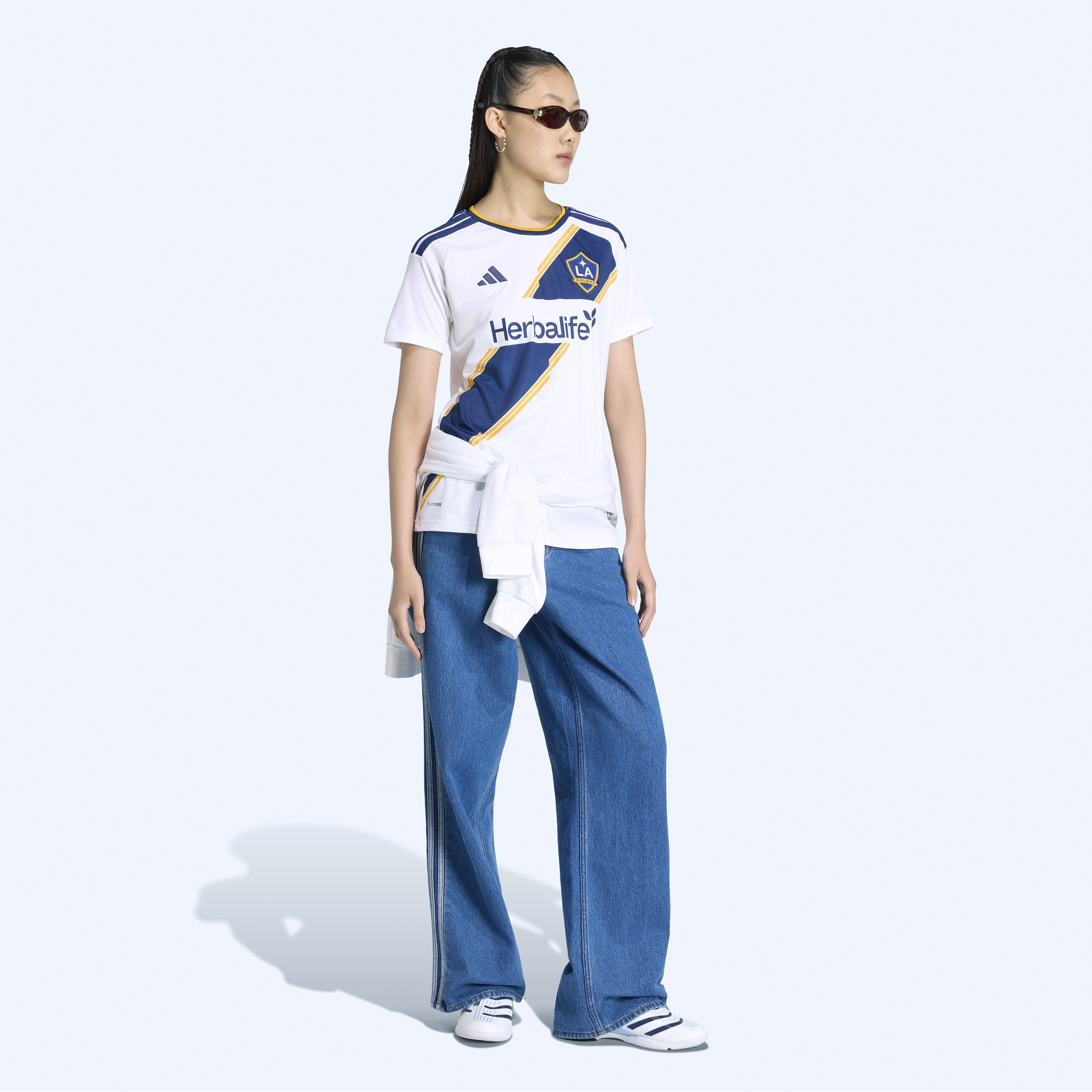 LA Galaxy Women's 2026 The VeloCITY Kit Replica Jersey - White - angle 5