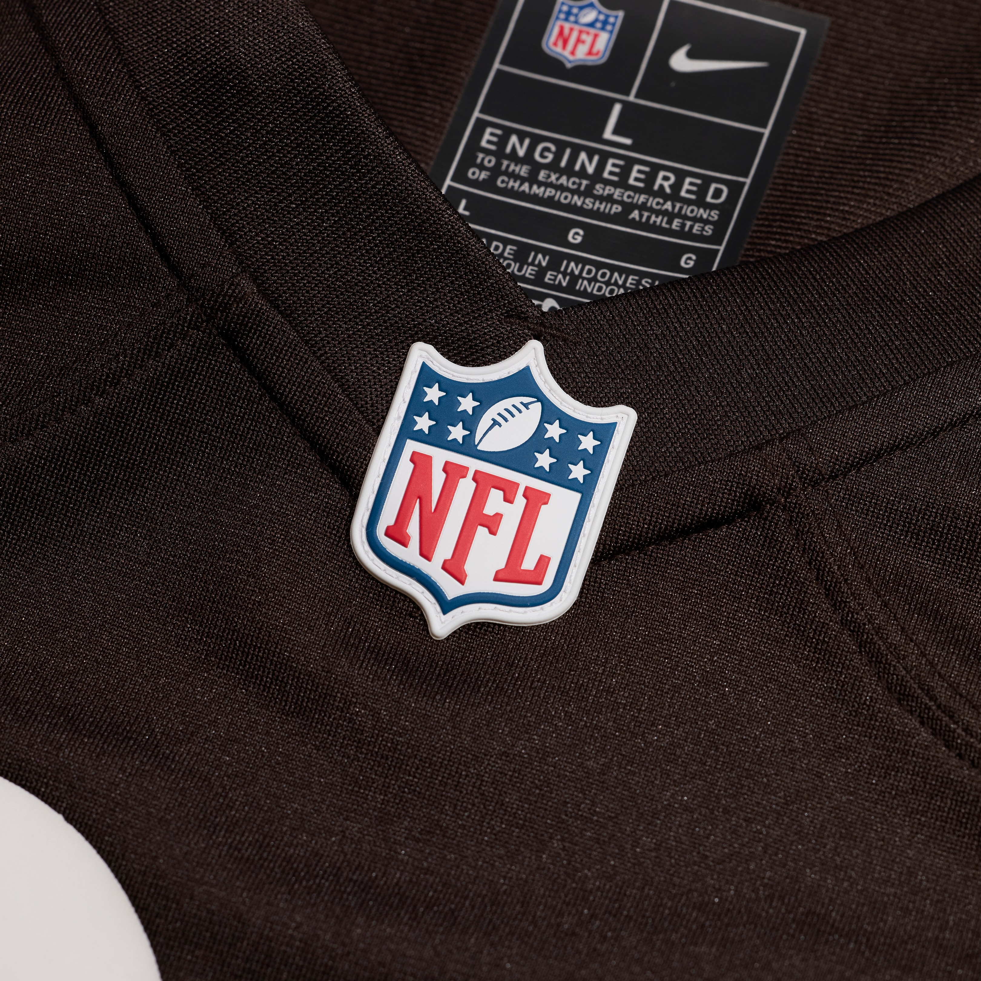 Taylen Green Cleveland Browns Game Jersey - Brown - angle 8