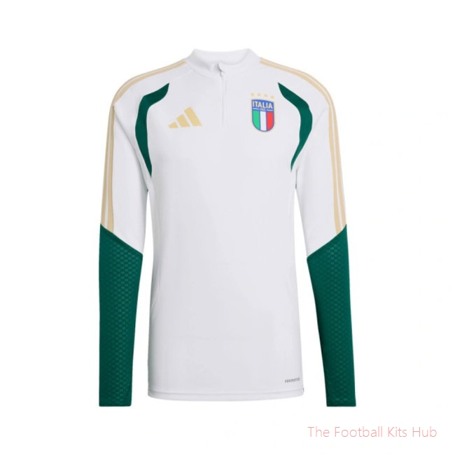 2026/27 Italy Training Top (White)