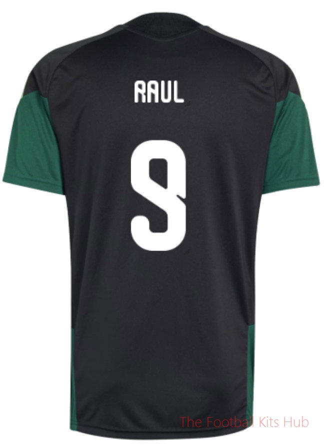 2026/27 Mexico Training Jersey (Black) (Raul 9)