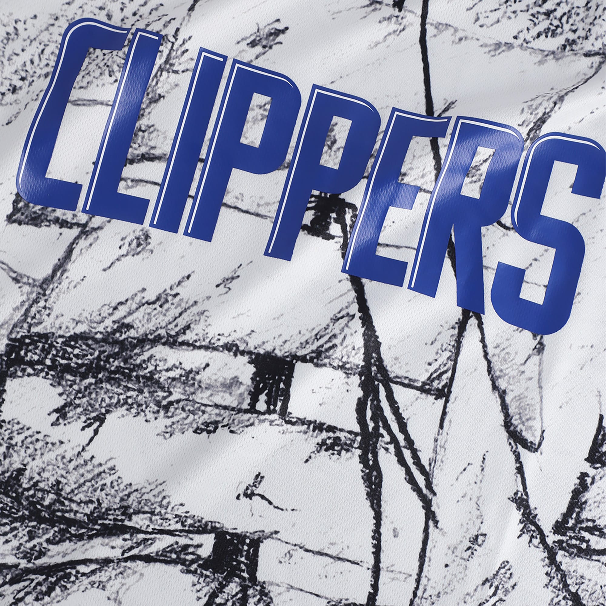 LA Clippers NBA & KidSuper Studios Unisex Hometown Jersey - Gray - angle 4