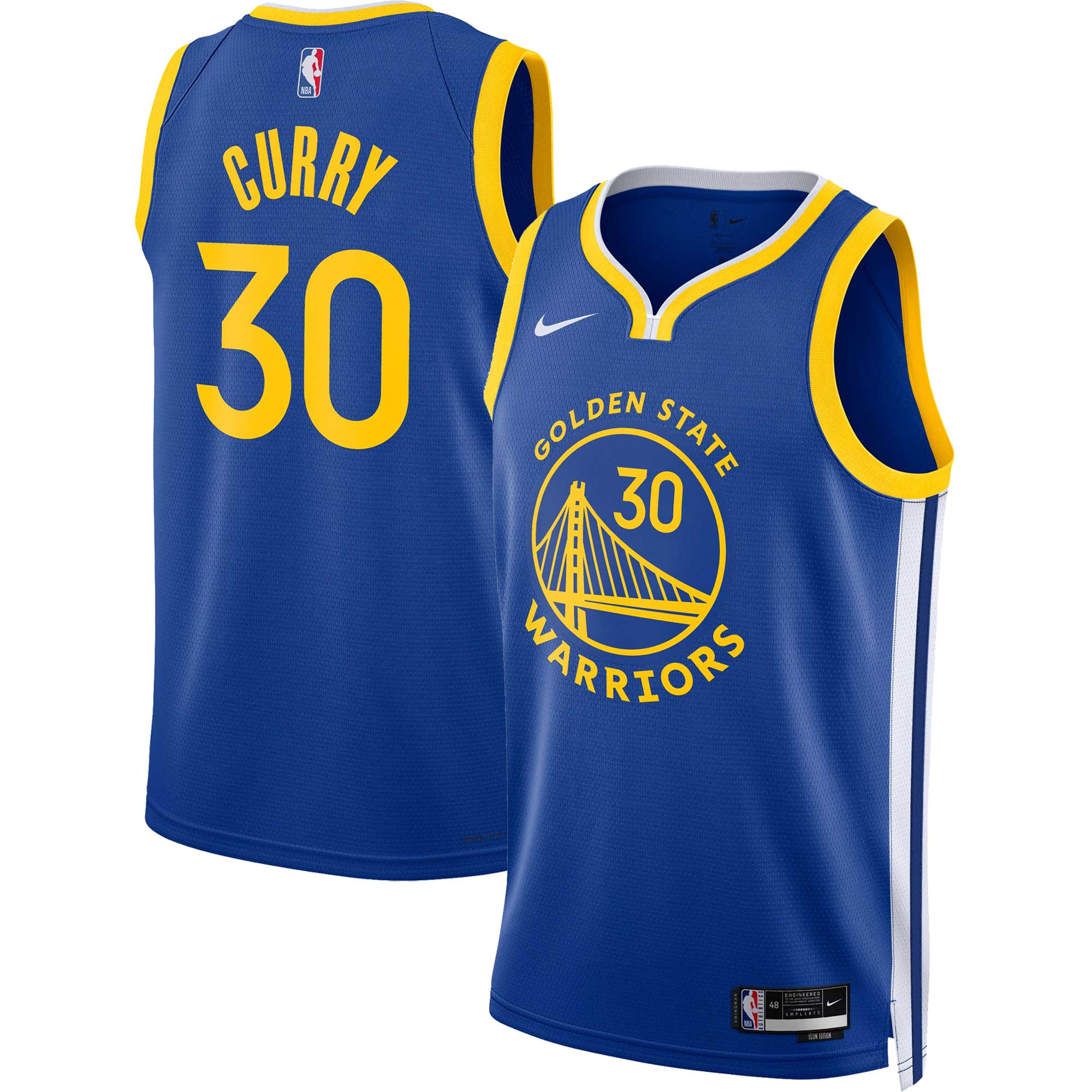 Women's Stephen Curry #30 Golden State Warriors Swingman Jersey - Icon Edition - Royal | FanWearStyle