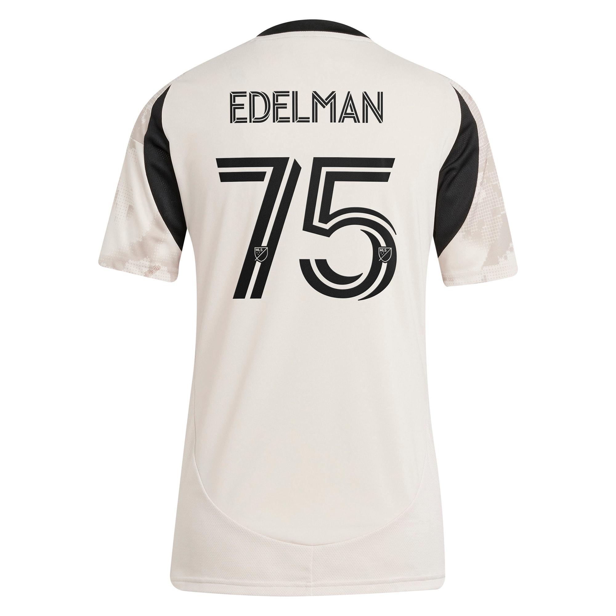 Daniel Edelman New York Red Bulls Women's 2025 Stone Kit Replica Player Jersey - Tan - angle 4