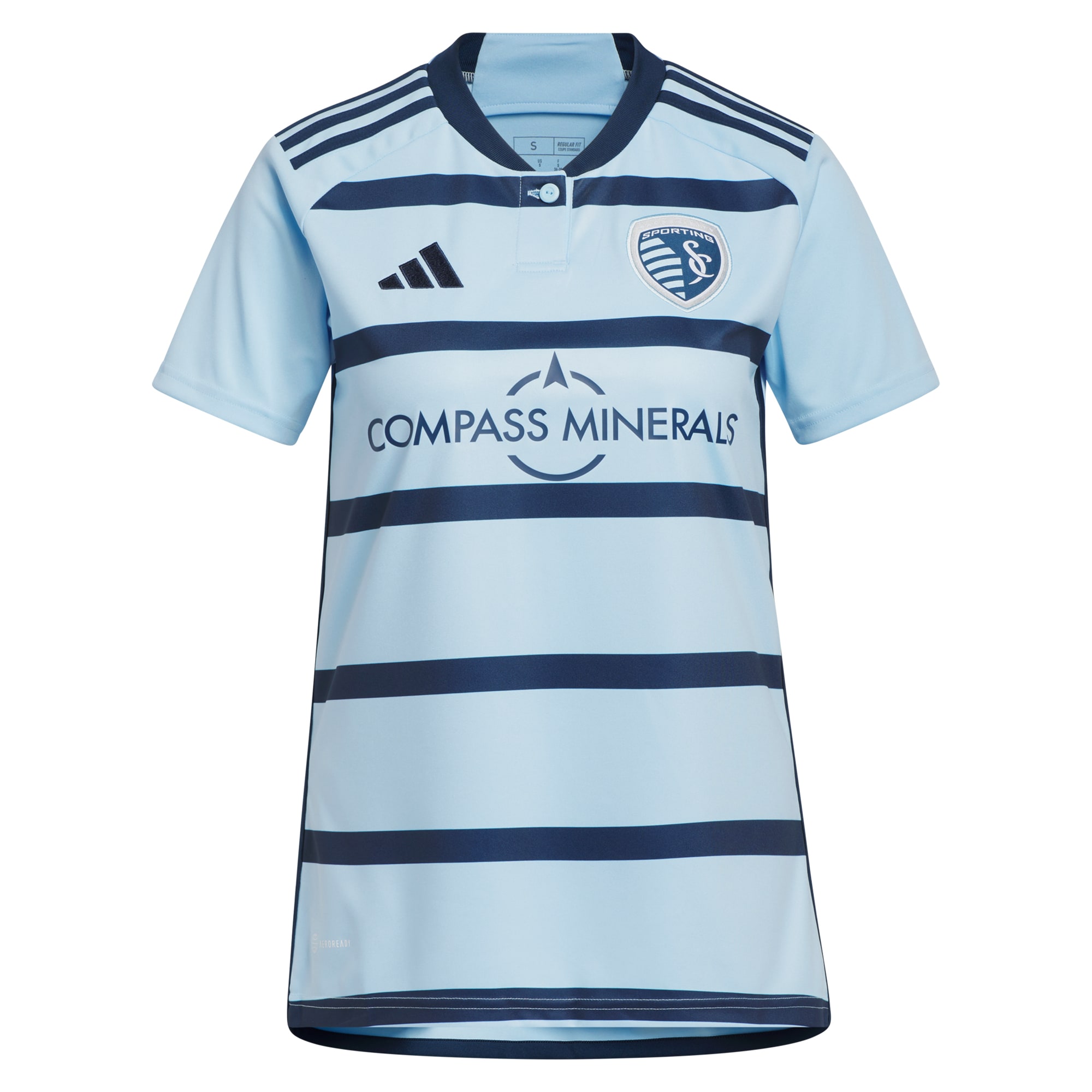 Daniel Salloi Sporting Kansas City Women's 2023 Hoops 4.0 Replica Player Jersey - Light Blue - angle 4