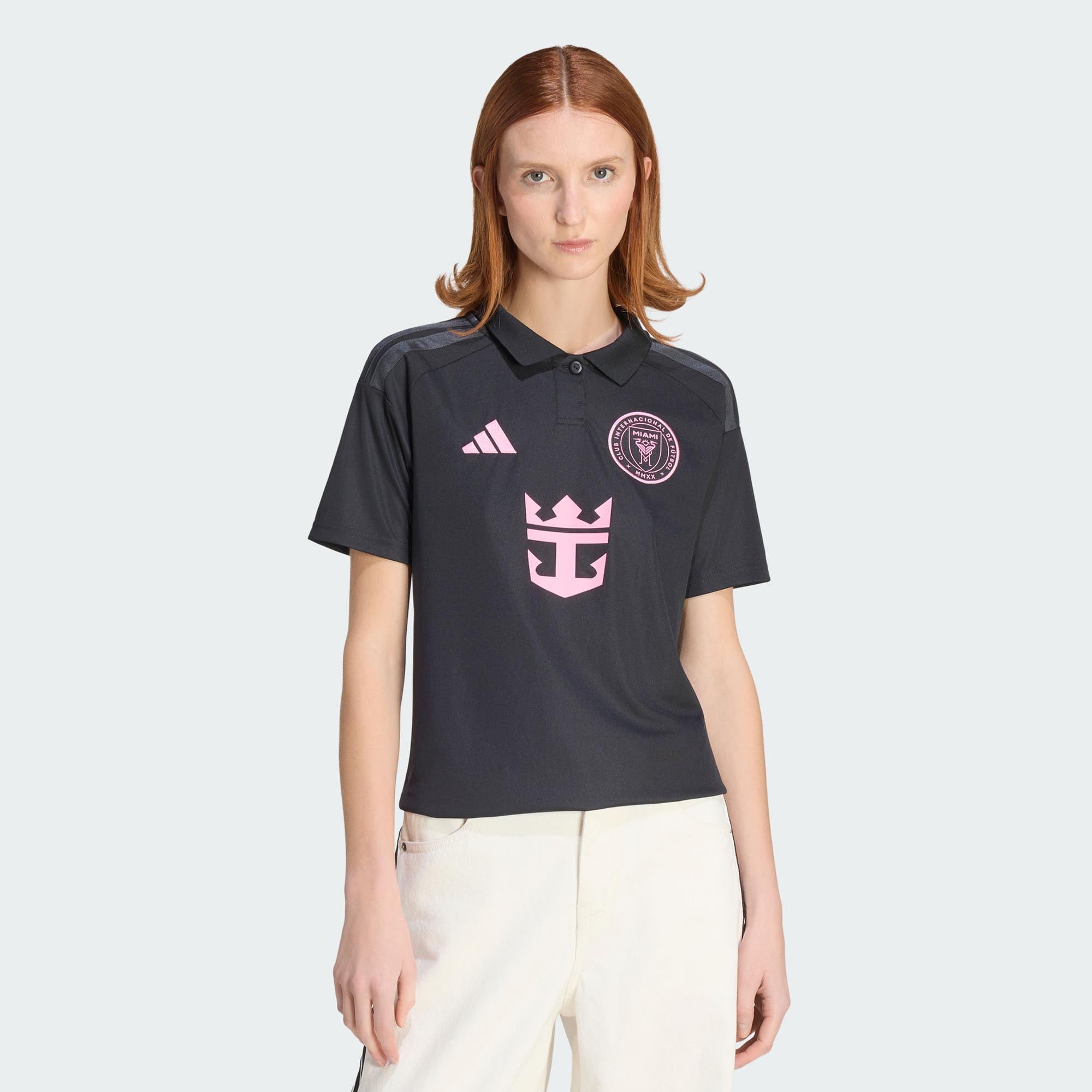 Lionel Messi #10 Inter Miami CF Women's 2026 Presagio Replica Jersey - Black - angle 5