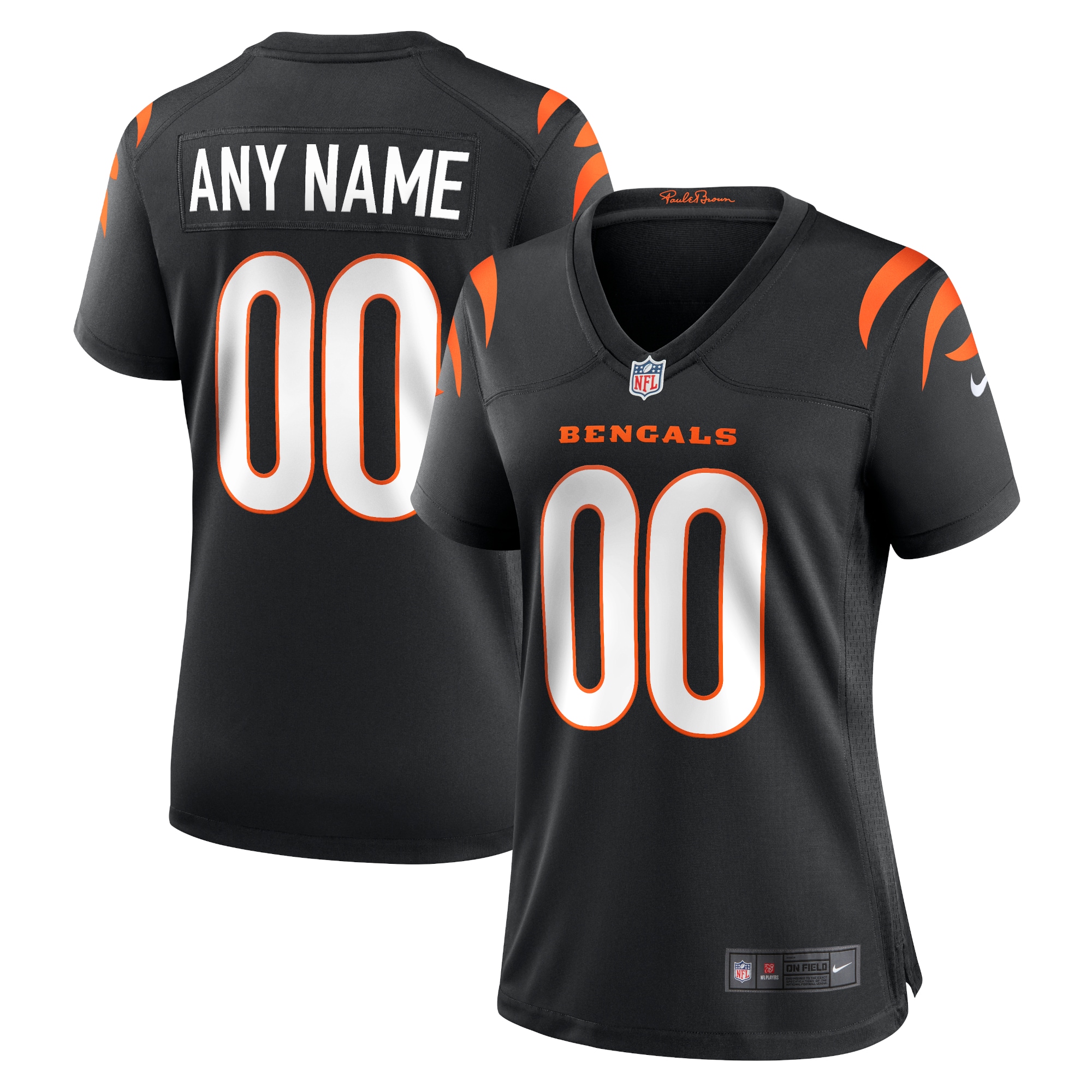 Cincinnati Bengals NFL Jersey - Black | FanWearStyle