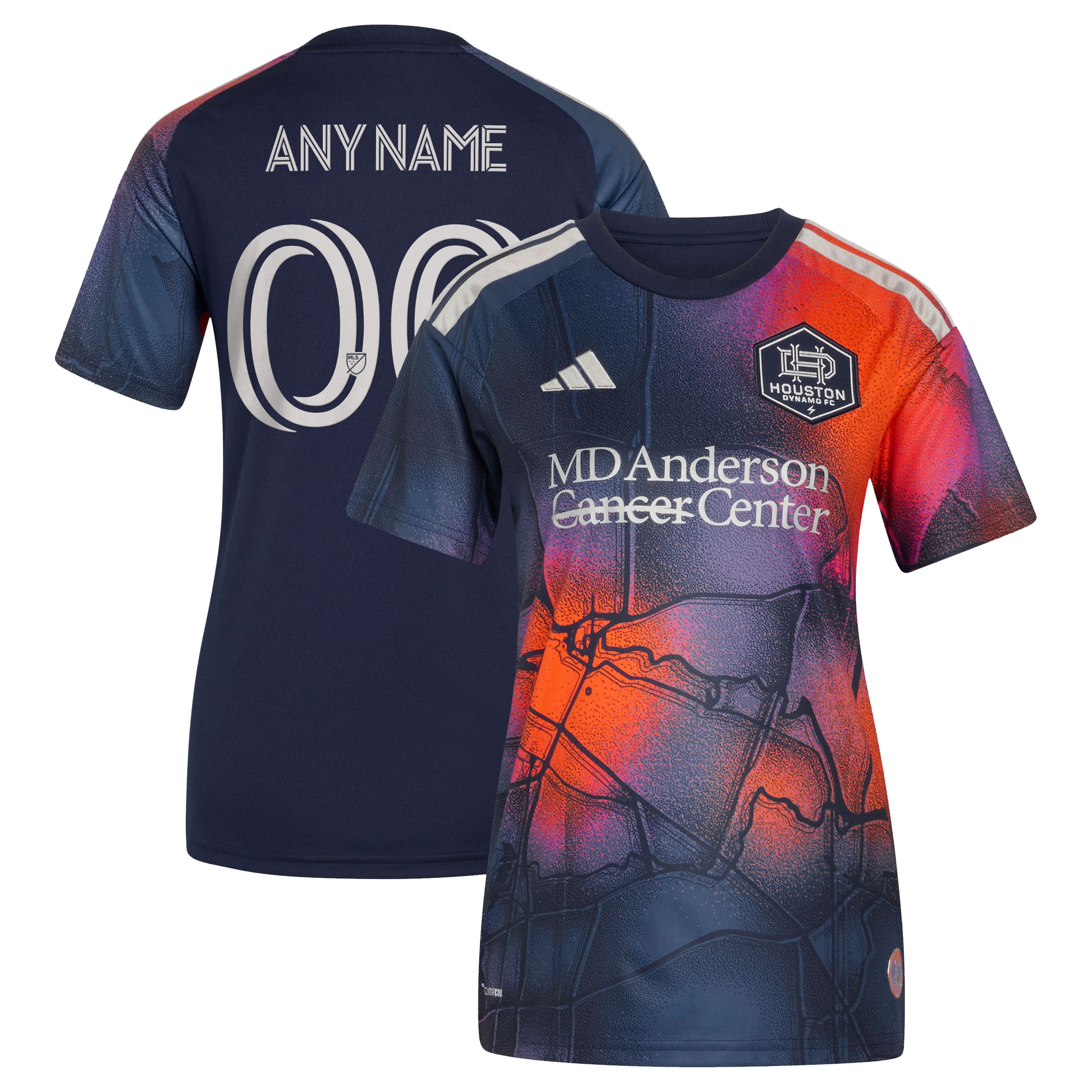 Houston Dynamo FC Jersey - Blue | FanWearStyle
