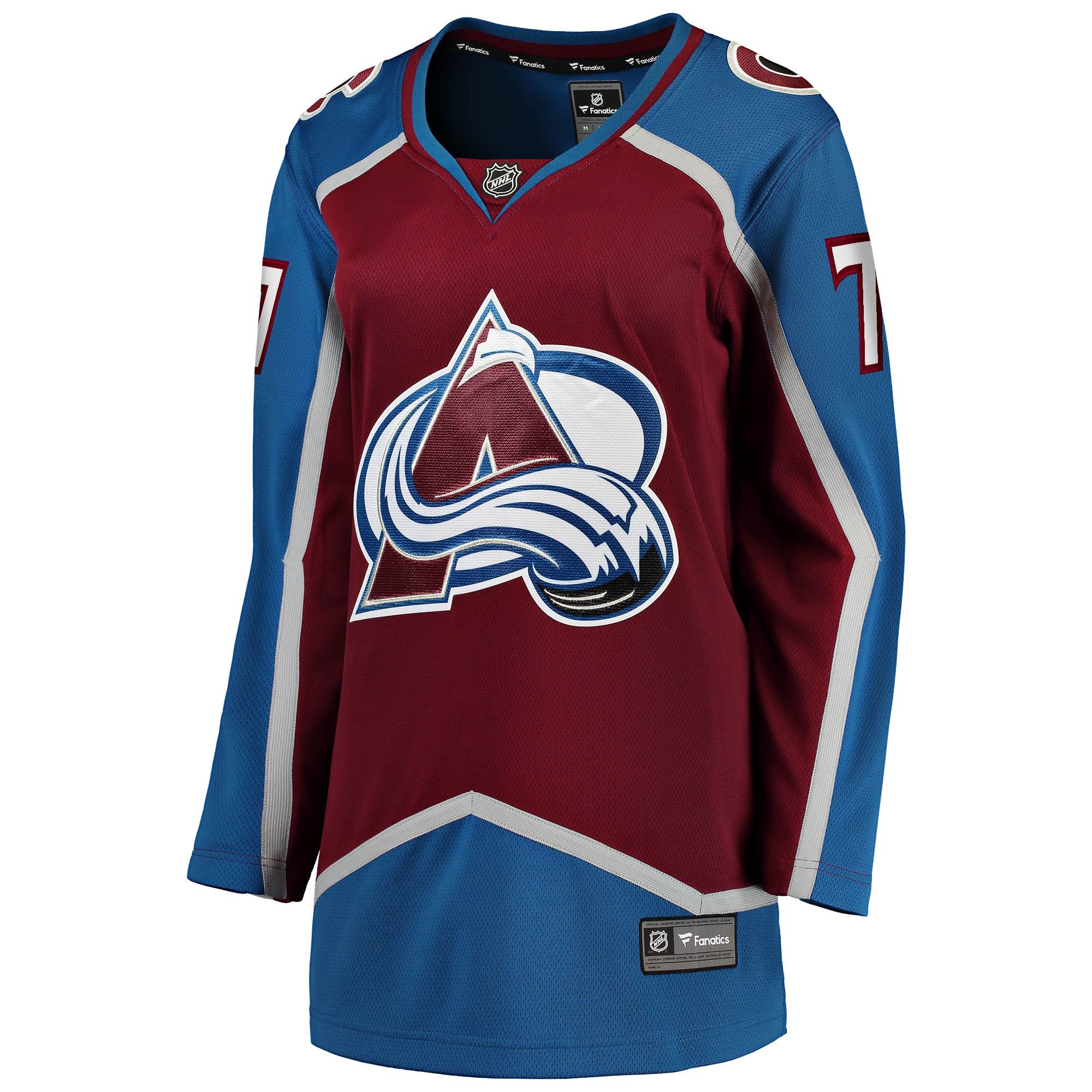 Devon Toews Colorado Avalanche Women's Home Breakaway Player Jersey - Burgundy - angle 2