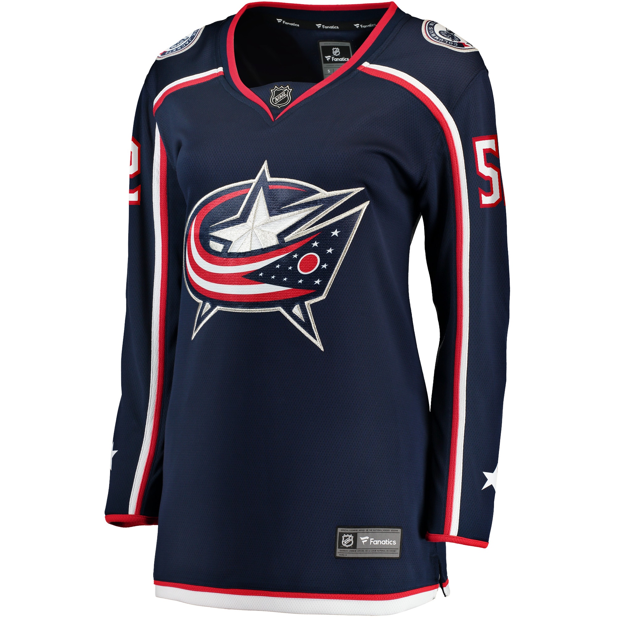 Emil Bemstrom Columbus Blue Jackets Women's Home Breakaway Player Jersey - Navy - angle 2