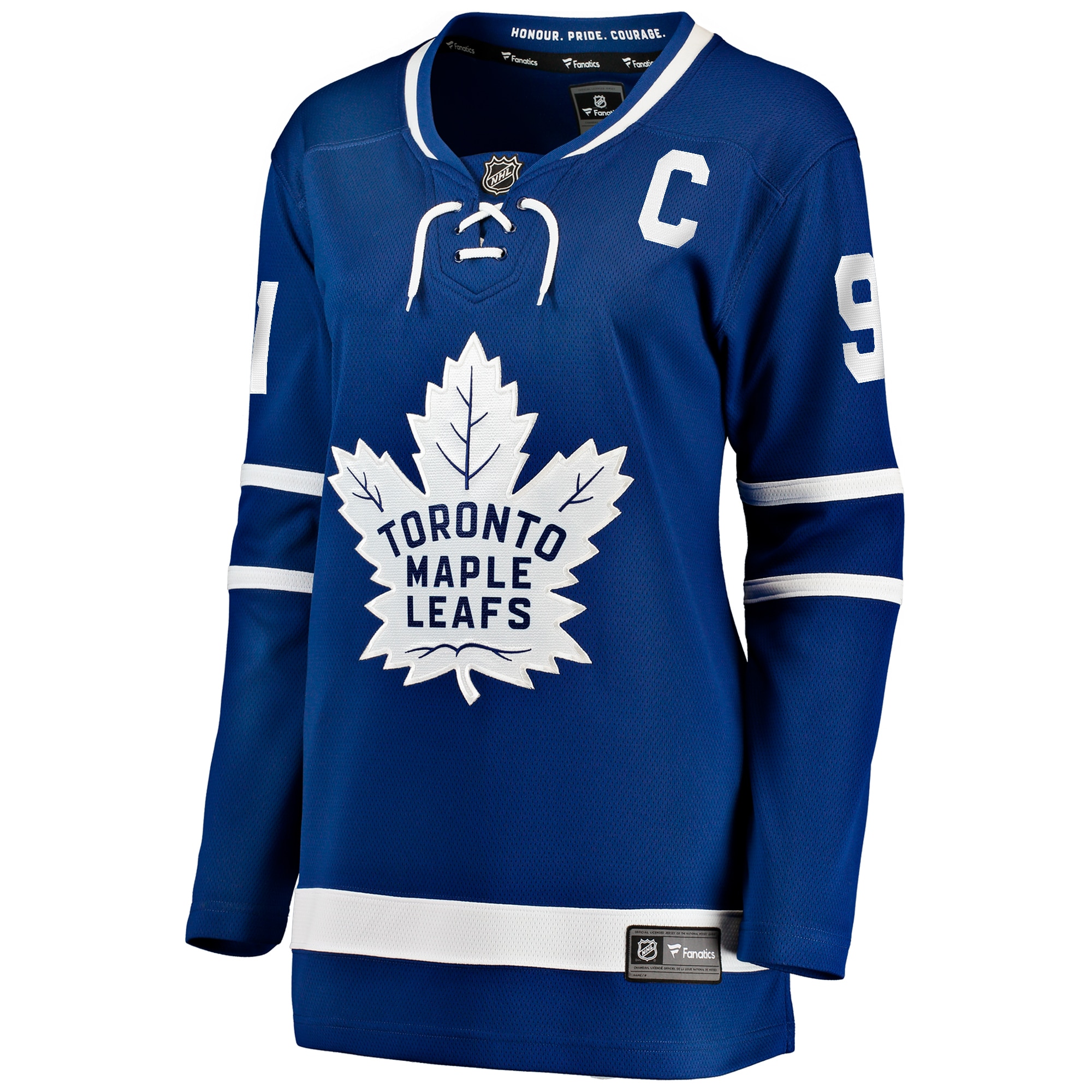John Tavares Toronto Maple Leafs Women's Home Breakaway Player Jersey - Blue - angle 2