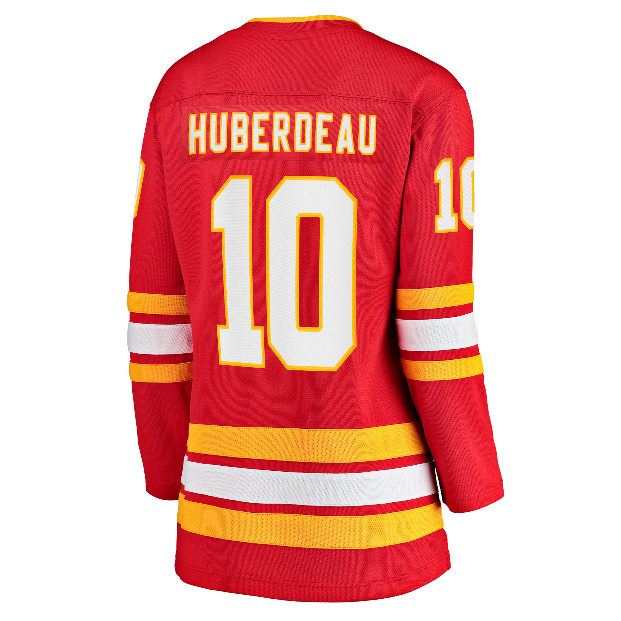Jonathan Huberdeau Calgary Flames Women's Home Breakaway Player Jersey - Red - angle 3