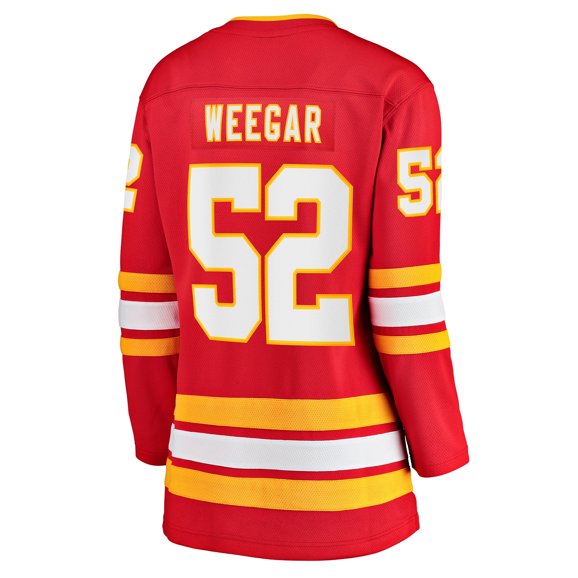 MacKenzie Weegar Calgary Flames Women's Home Breakaway Player Jersey - Red - angle 4