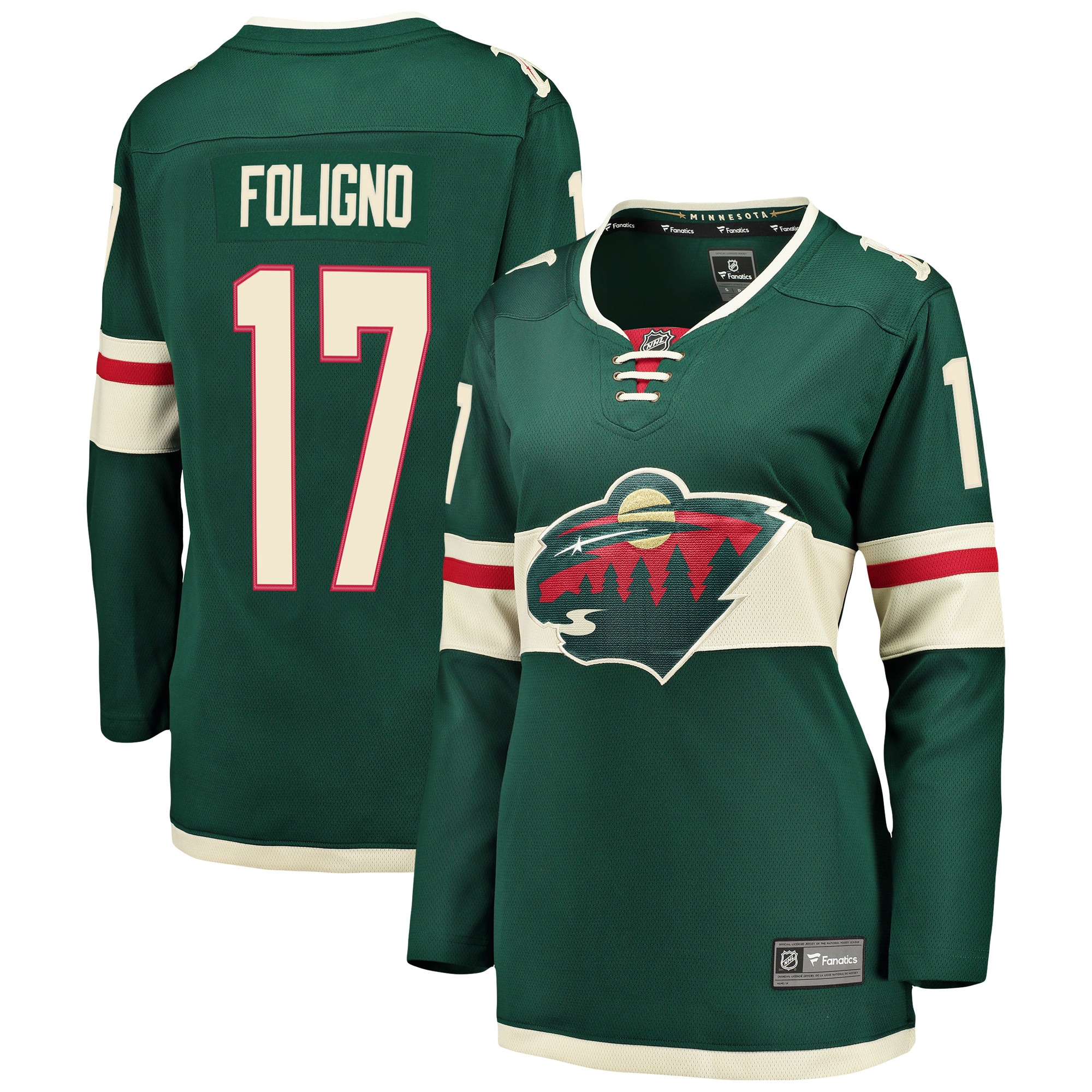 Marcus Foligno Minnesota Wild NHL Jersey - Green | FanWearStyle