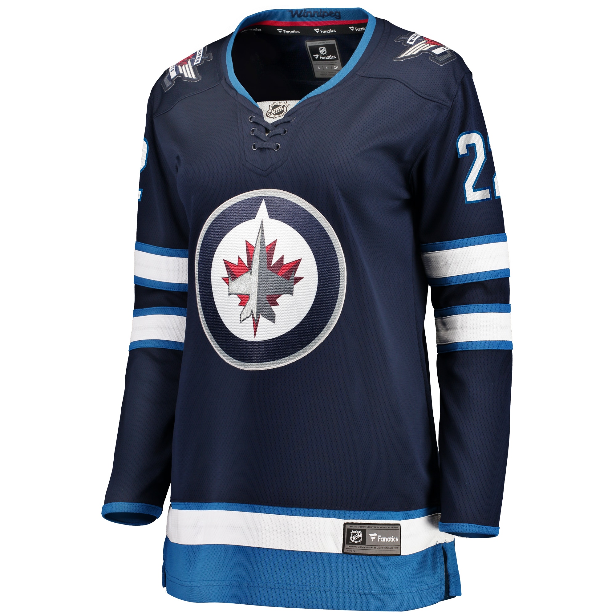 Mason Appleton Winnipeg Jets Women's Home Breakaway Jersey - Navy - angle 3