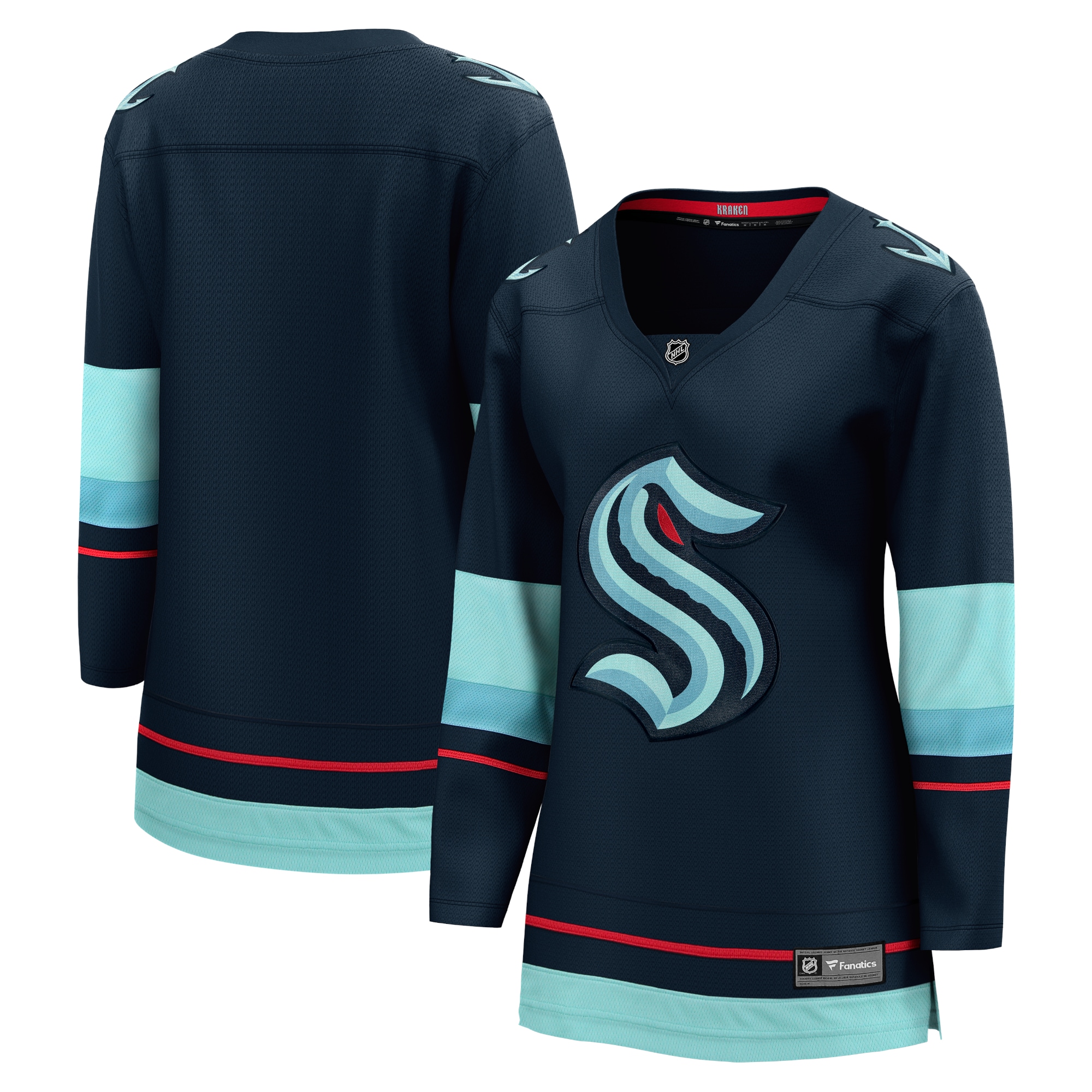Seattle Kraken Home NHL Jersey - Navy | FanWearStyle