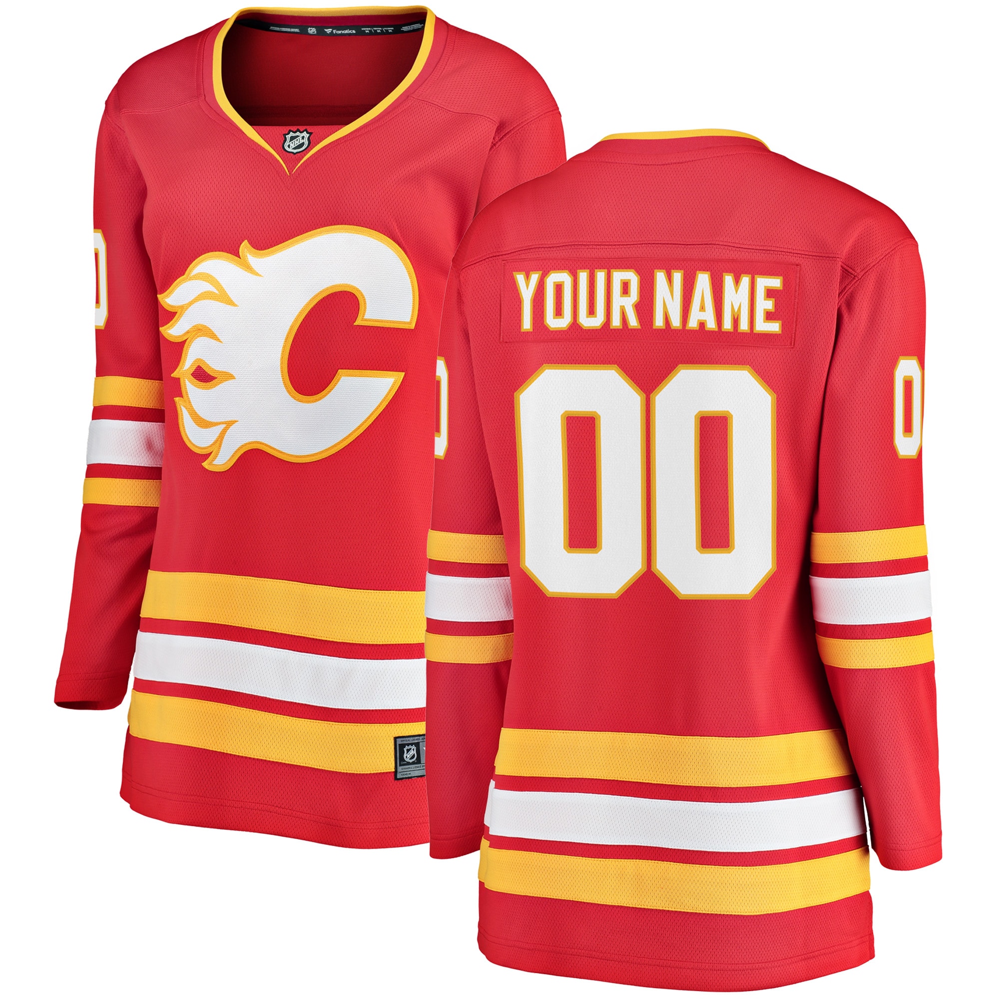 Calgary Flames Home NHL Jersey - Red | FanWearStyle