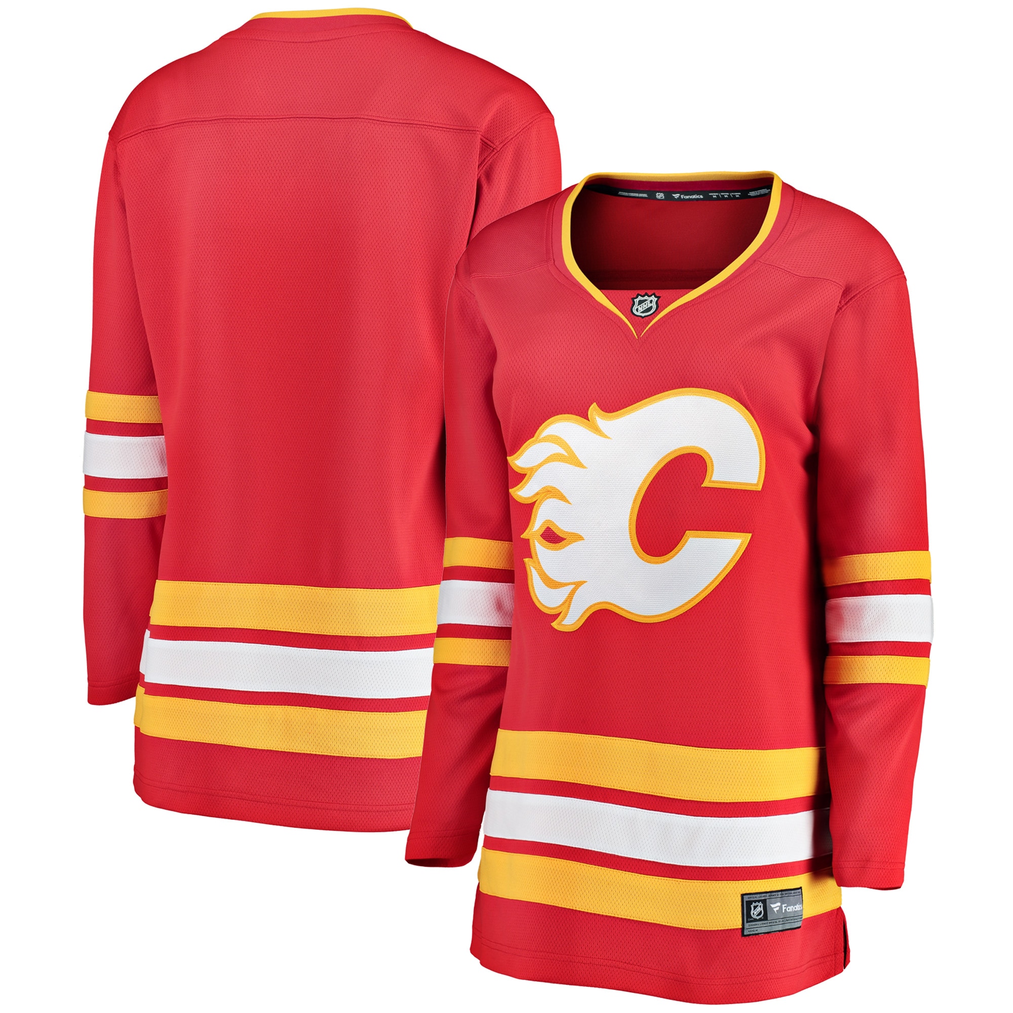 Calgary Flames Home NHL Jersey - Red | FanWearStyle