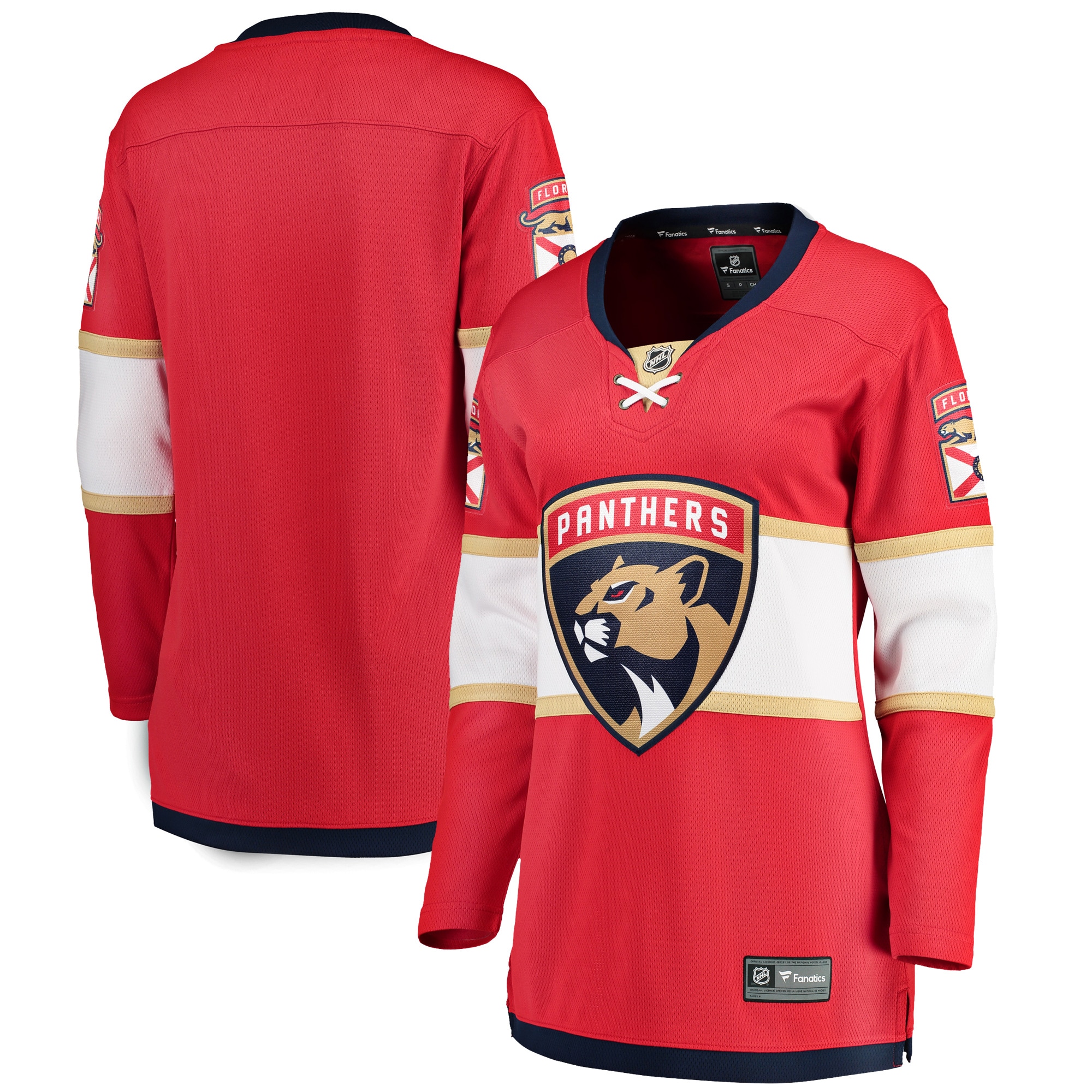 Florida Panthers Home NHL Jersey - Red | FanWearStyle