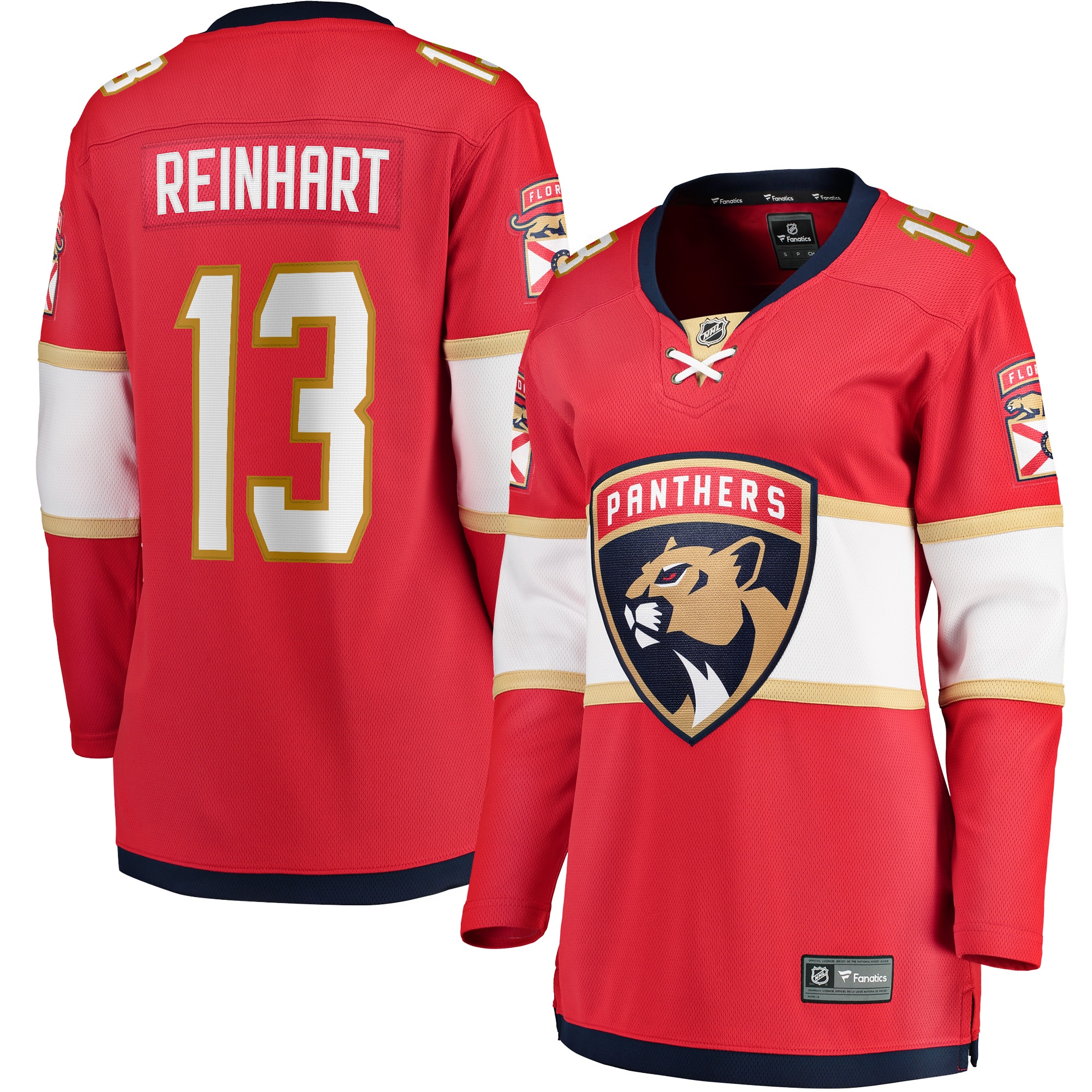 Sam Reinhart Florida Panthers NHL Jersey - Red | FanWearStyle