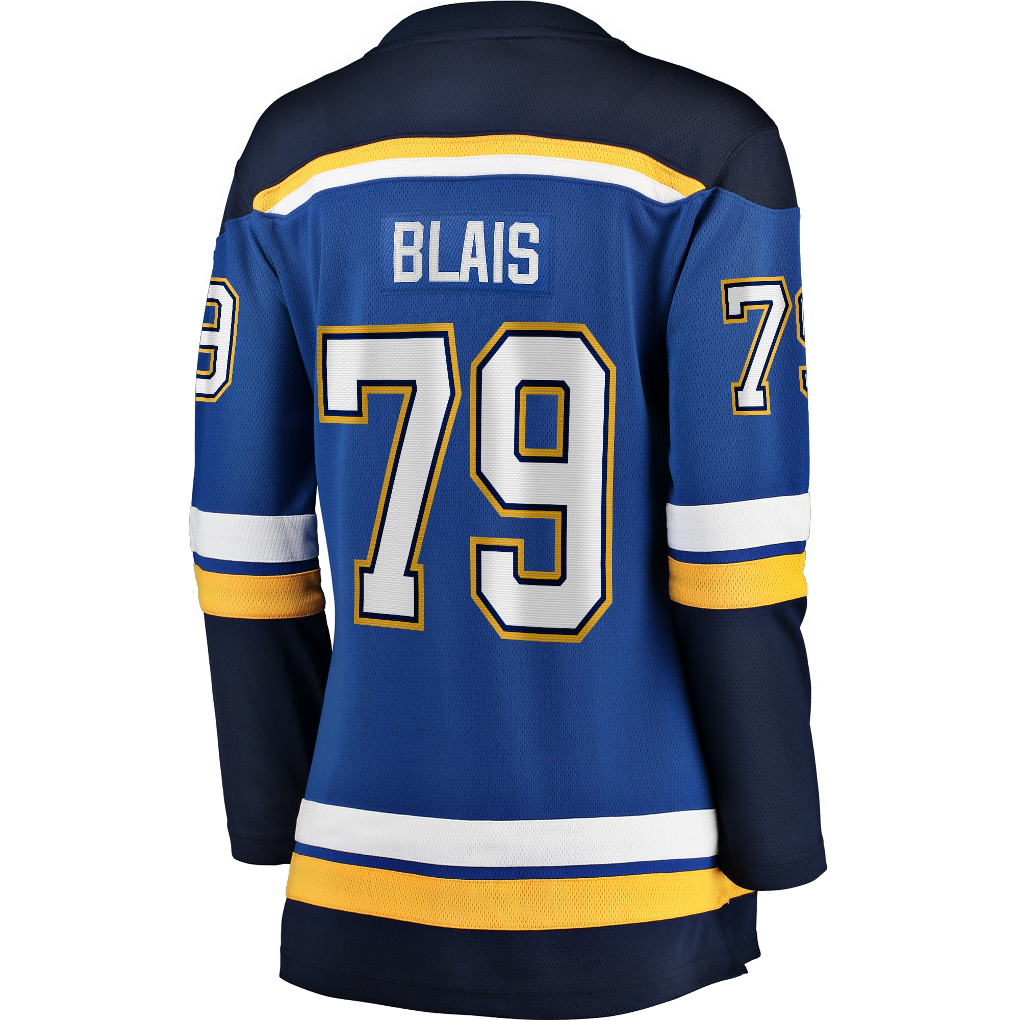 Sammy Blais St. Louis Blues Women's Home Breakaway Jersey - Blue - angle 4