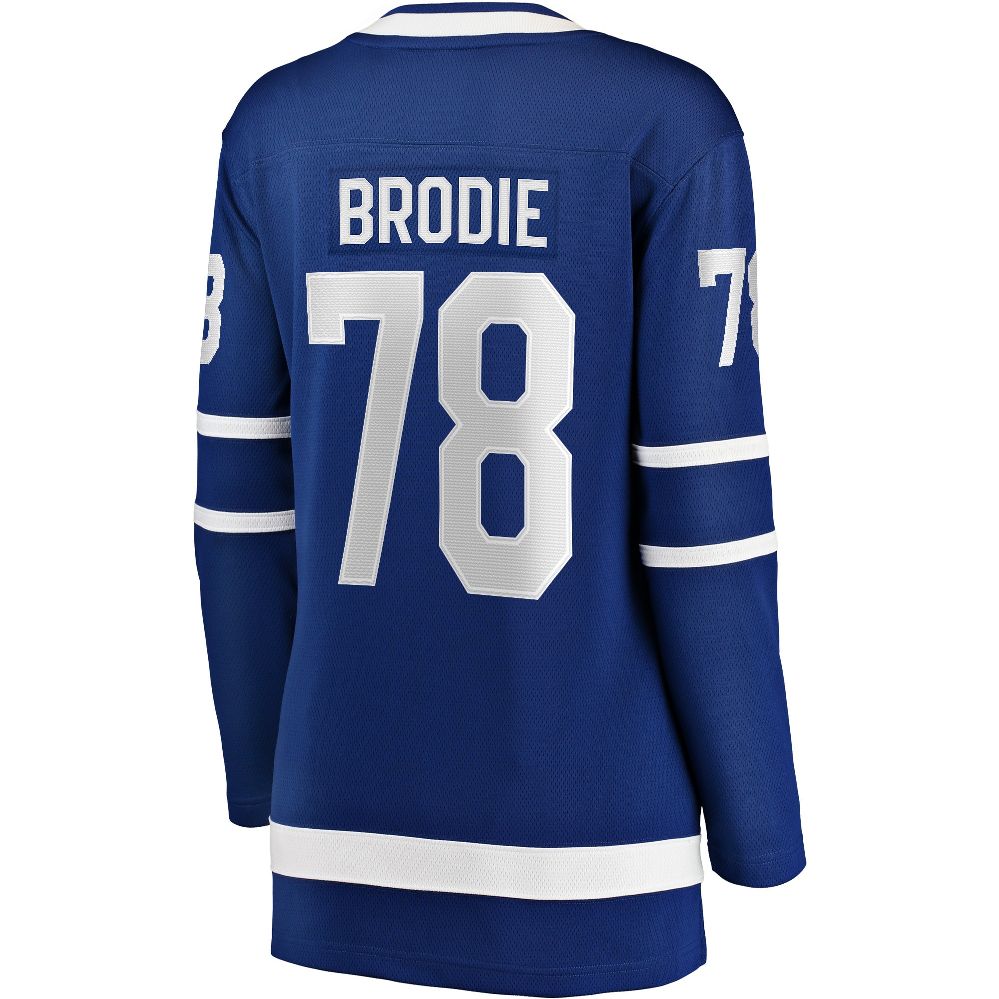 TJ Brodie Toronto Maple Leafs Women's Breakaway Player Jersey - Blue - angle 3