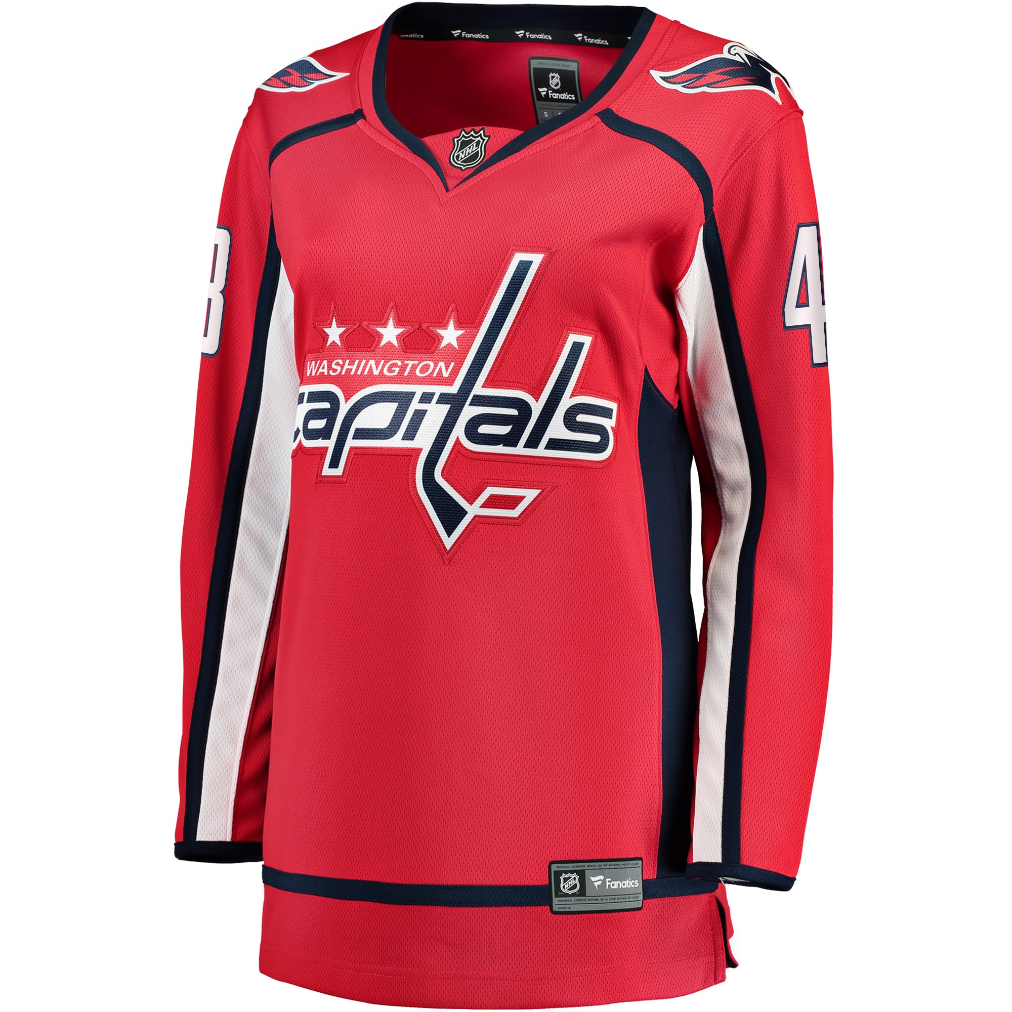 Tom Wilson Washington Capitals Women's Breakaway Player Jersey - Red - angle 2