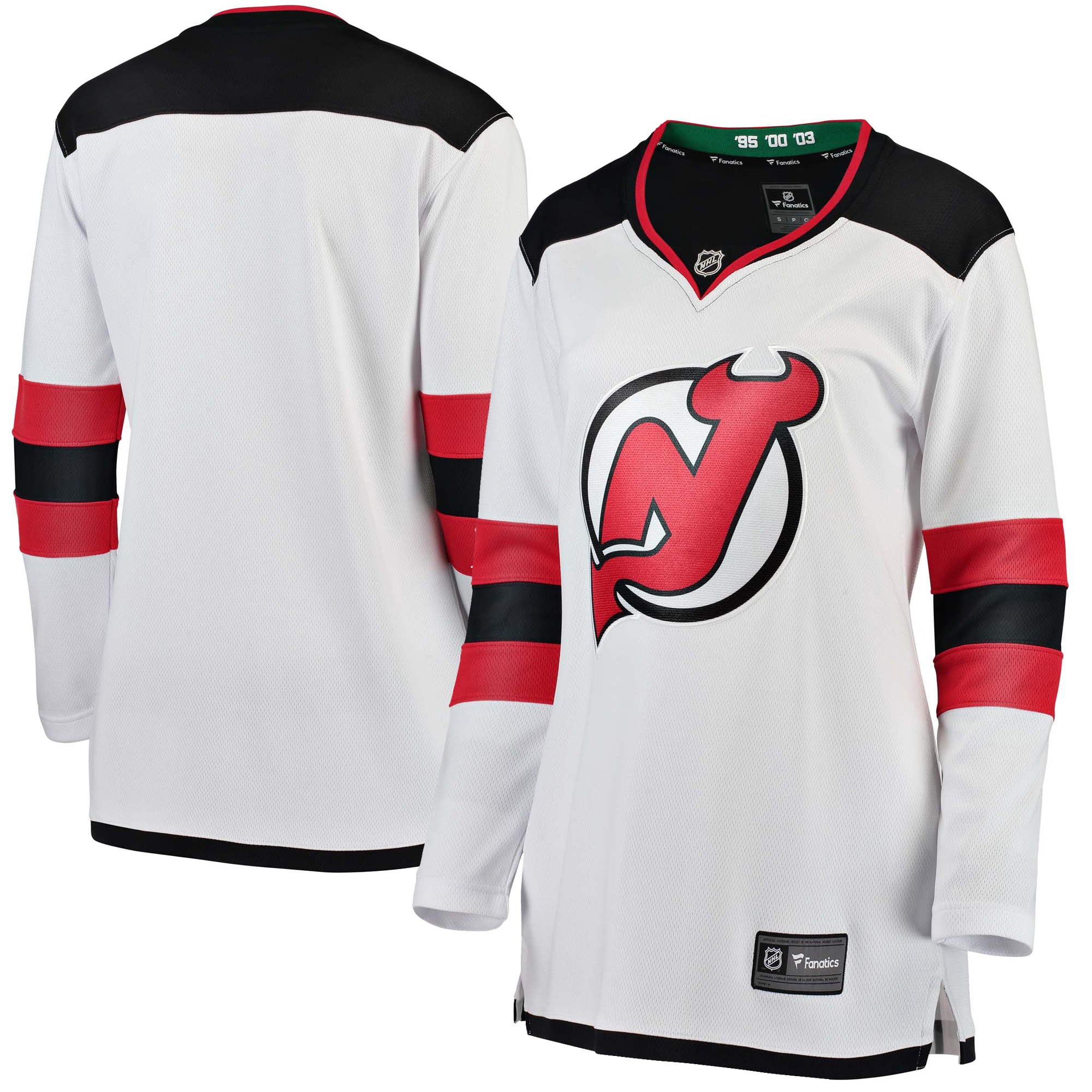 New Jersey Devils Away NHL Jersey - White | FanWearStyle