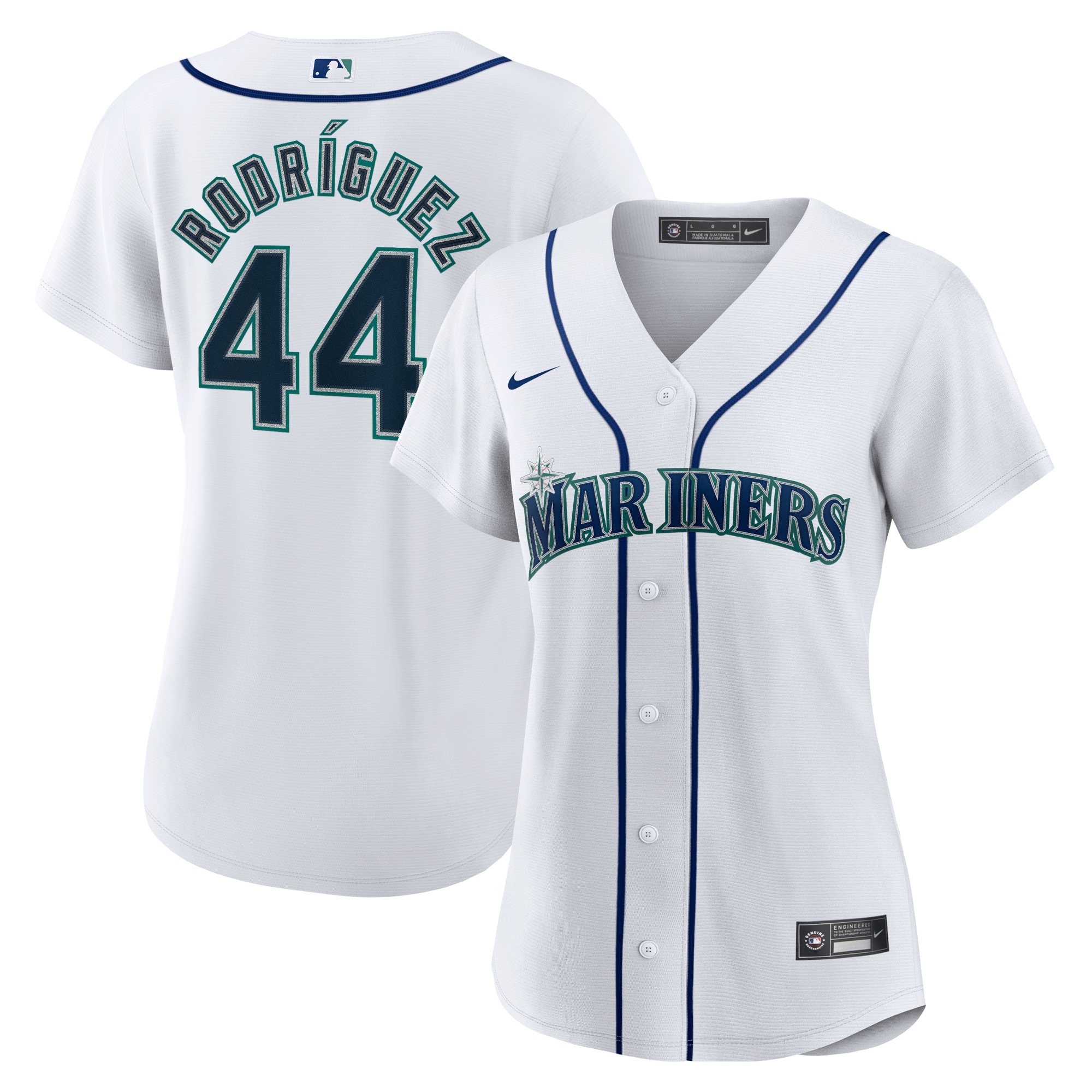 Julio Rodriguez Seattle Mariners Home MLB Jersey - White | FanWearStyle