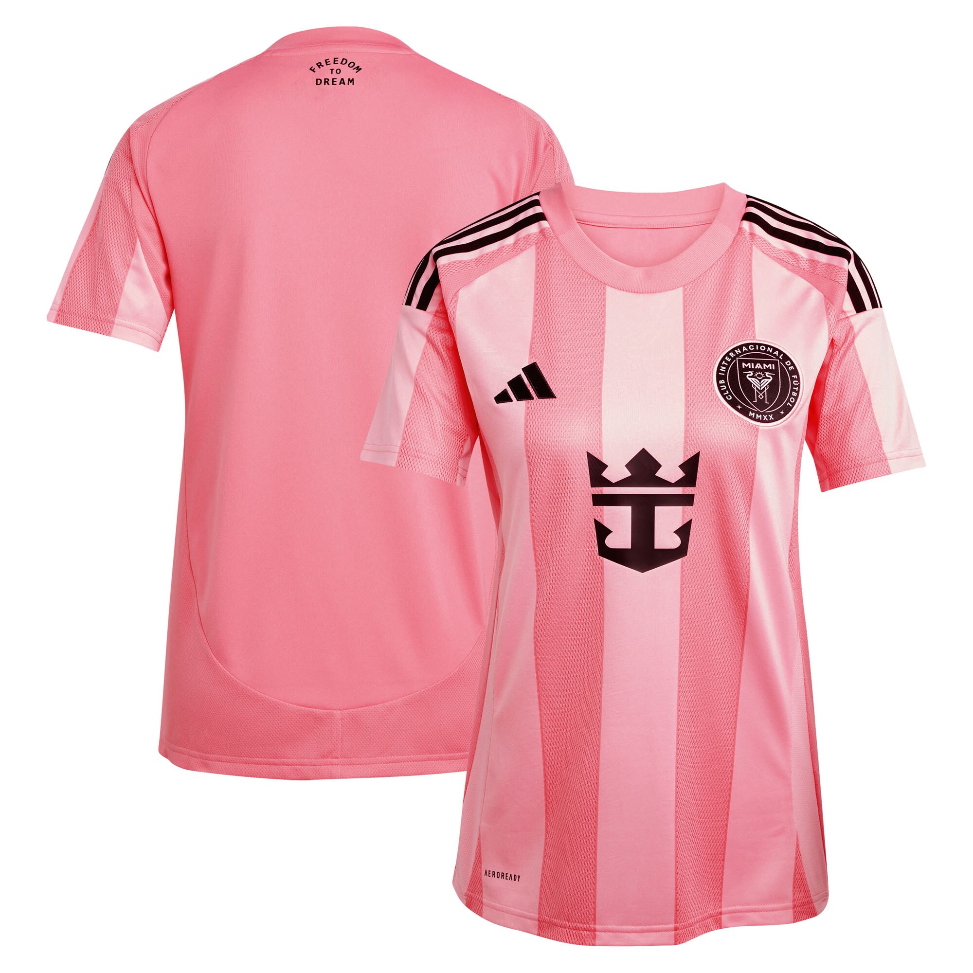 Inter Miami CF Women's 2025 Euforia Replica Jersey - Light Pink - angle 2