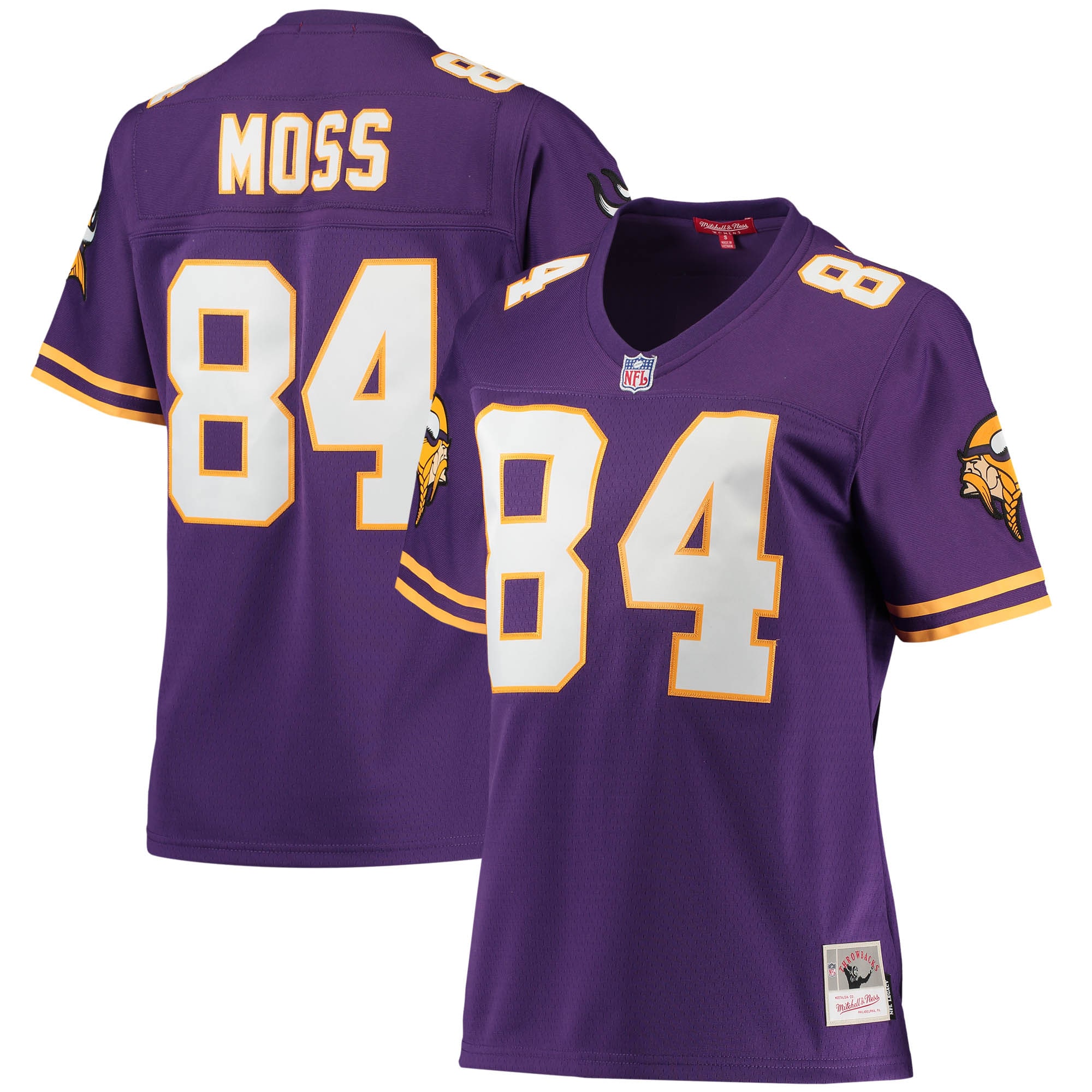 Youth Randy Moss Minnesota Vikings Women's Legacy Replica Team Jersey - Purple | FanWearStyle
